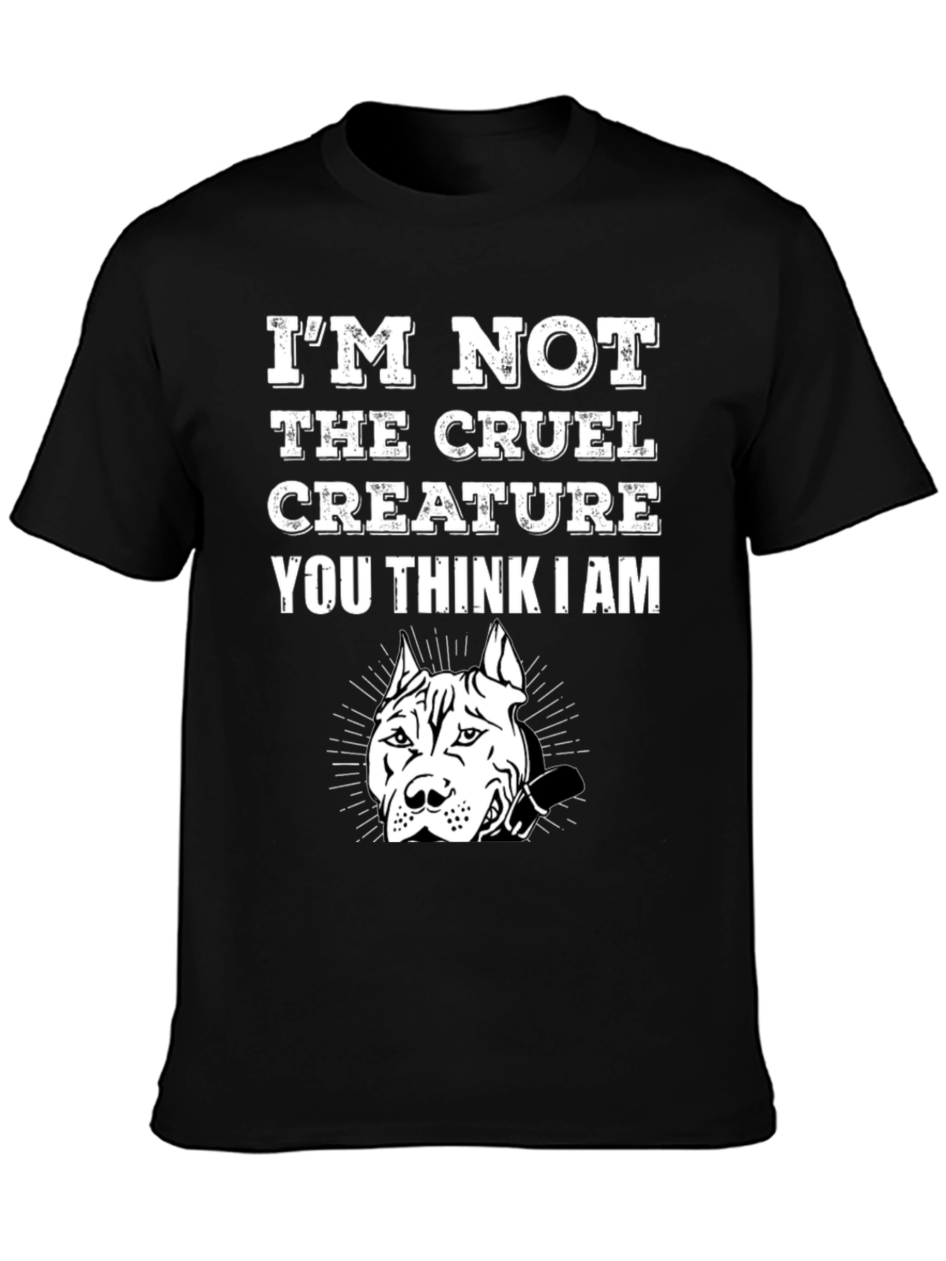Pitbull Dog Lover T-Shirt - Cruel Creature Graphic Tee