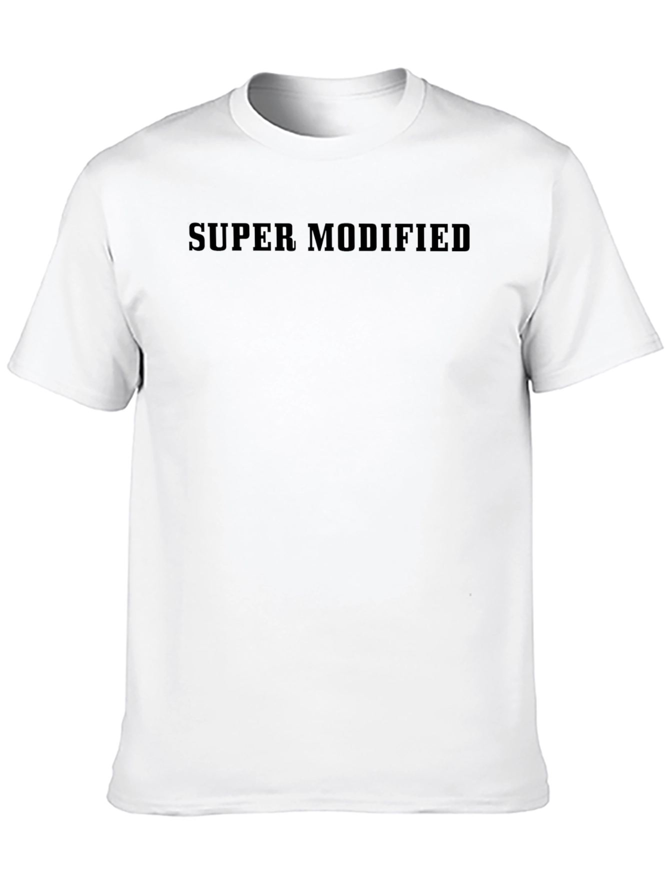 Super Modified Black T-Shirt