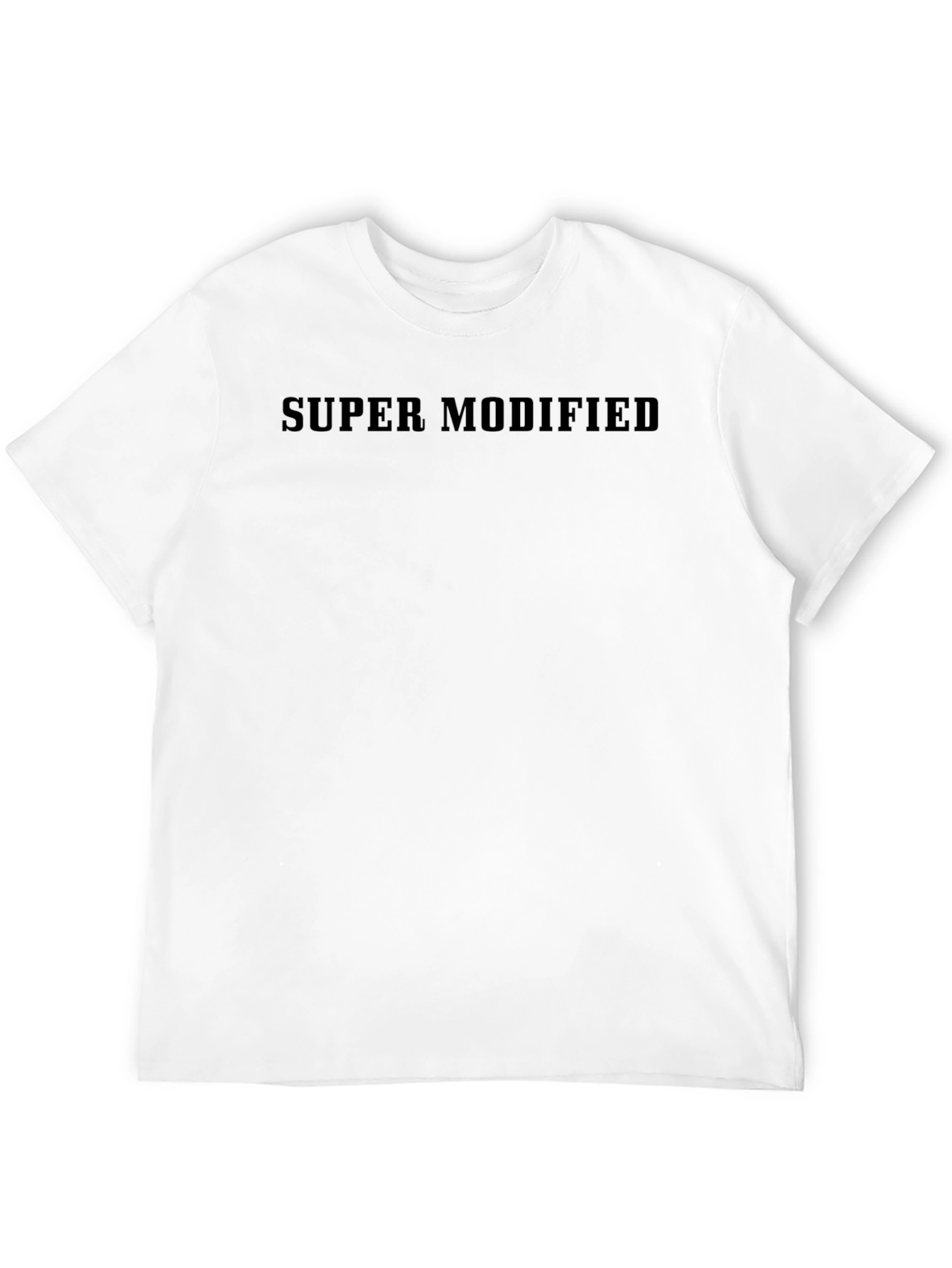Super Modified Black T-Shirt