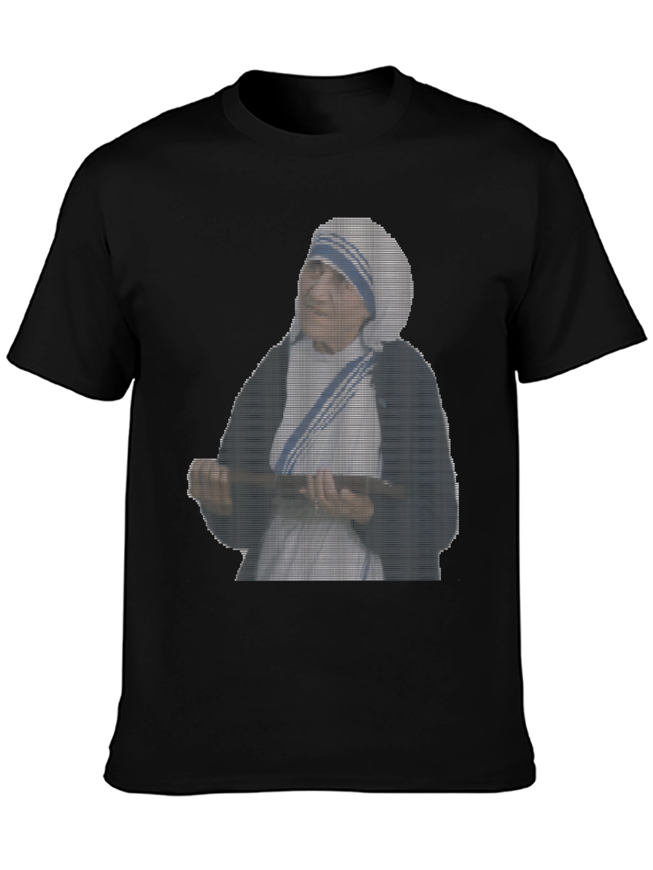 Mother Teresa Graphic Tee - Classic Black T-Shirt