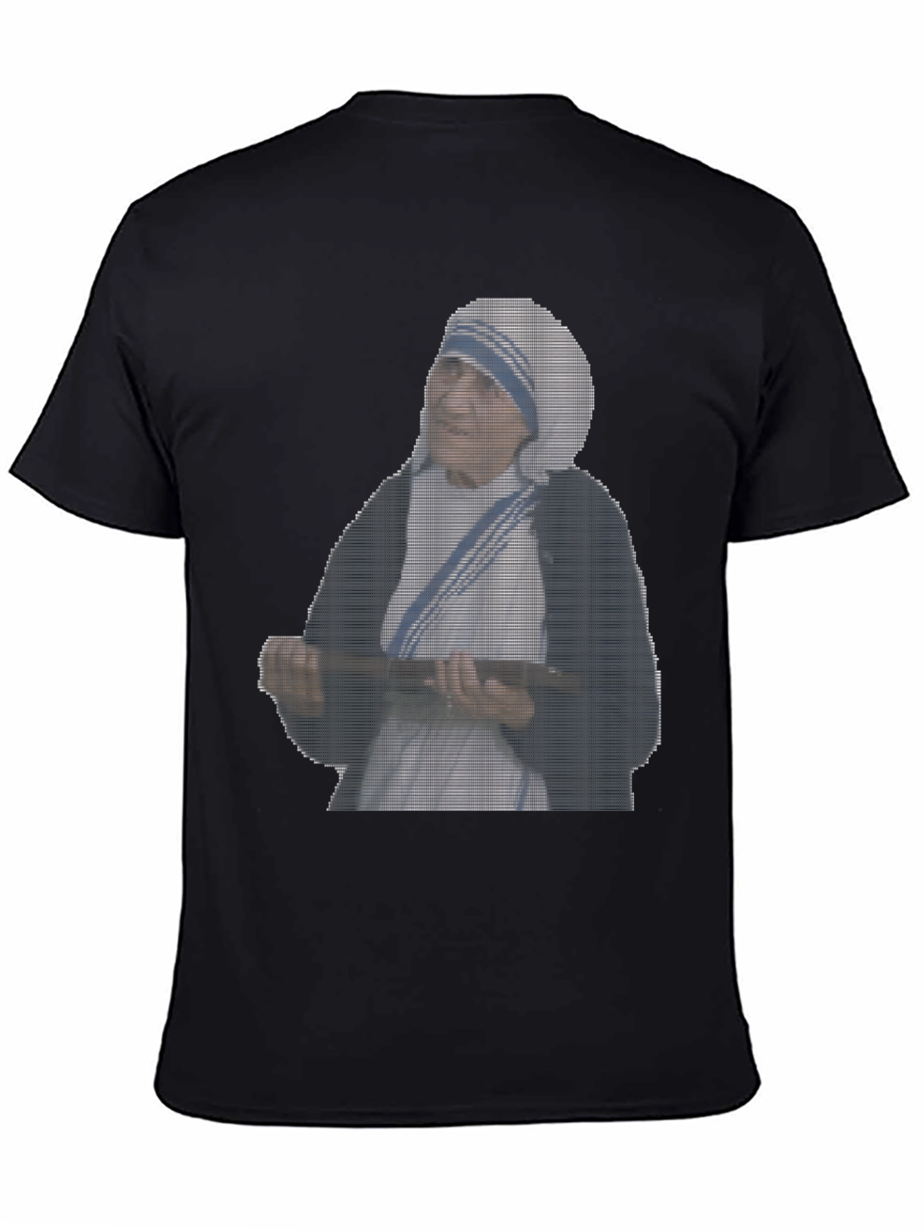 Mother Teresa Graphic Tee - Classic Black T-Shirt