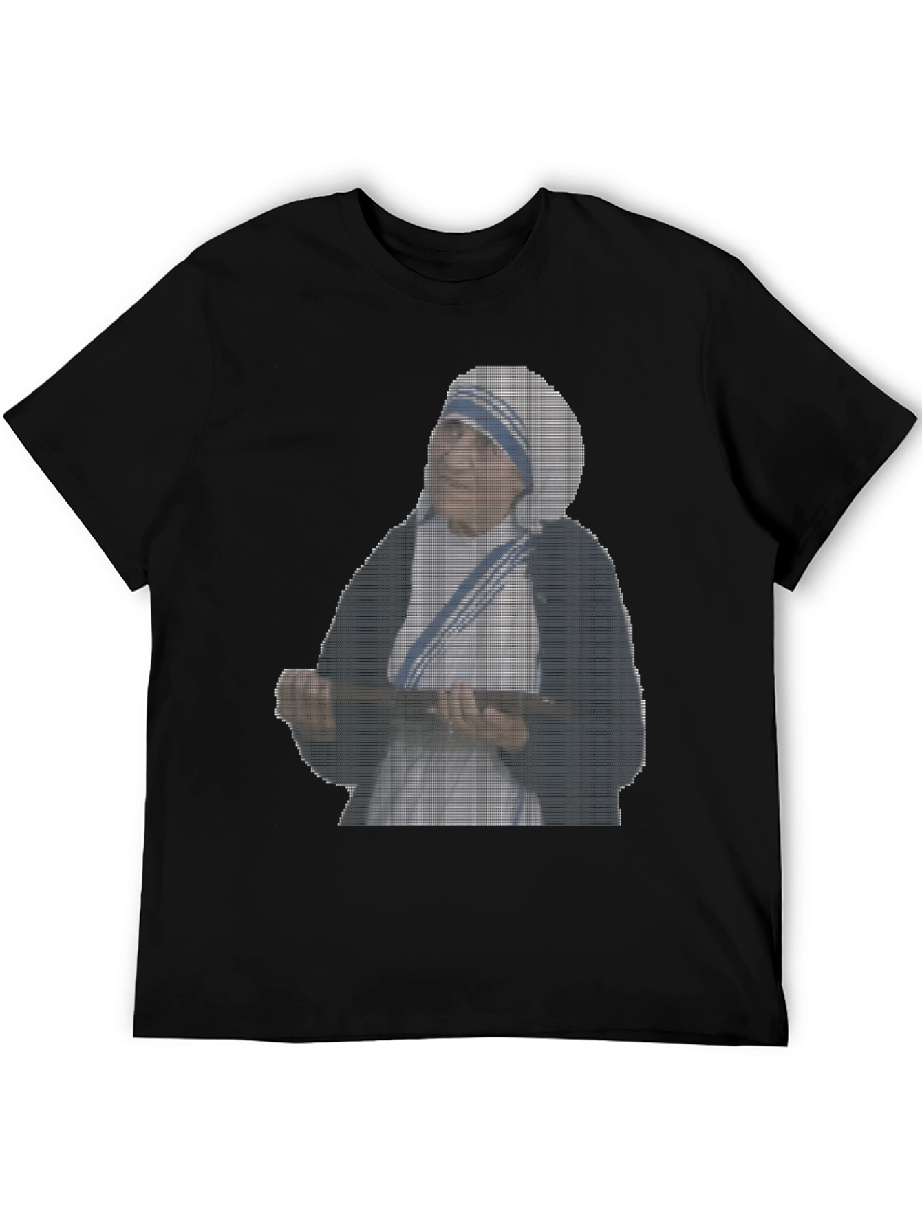 Mother Teresa Graphic Tee - Classic Black T-Shirt