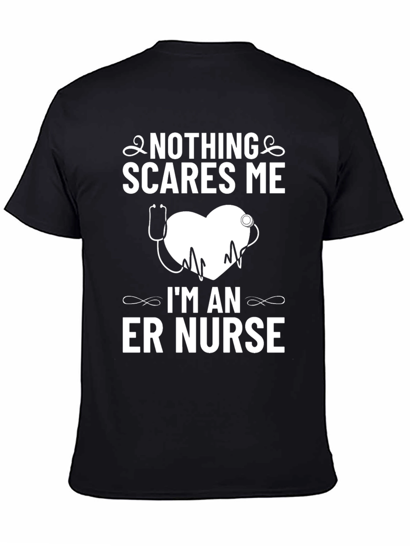 Nothing Scares Me ER Nurse T-Shirt