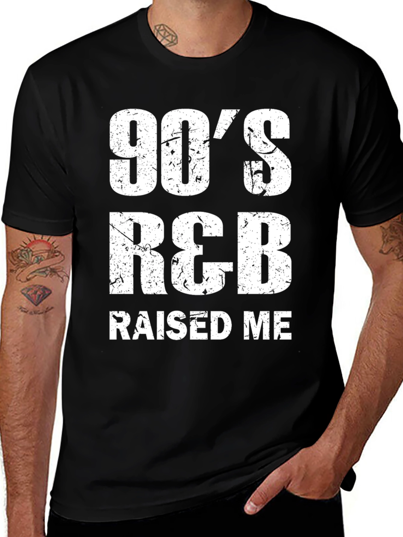 90s R&B Raised Me Graphic Tee
