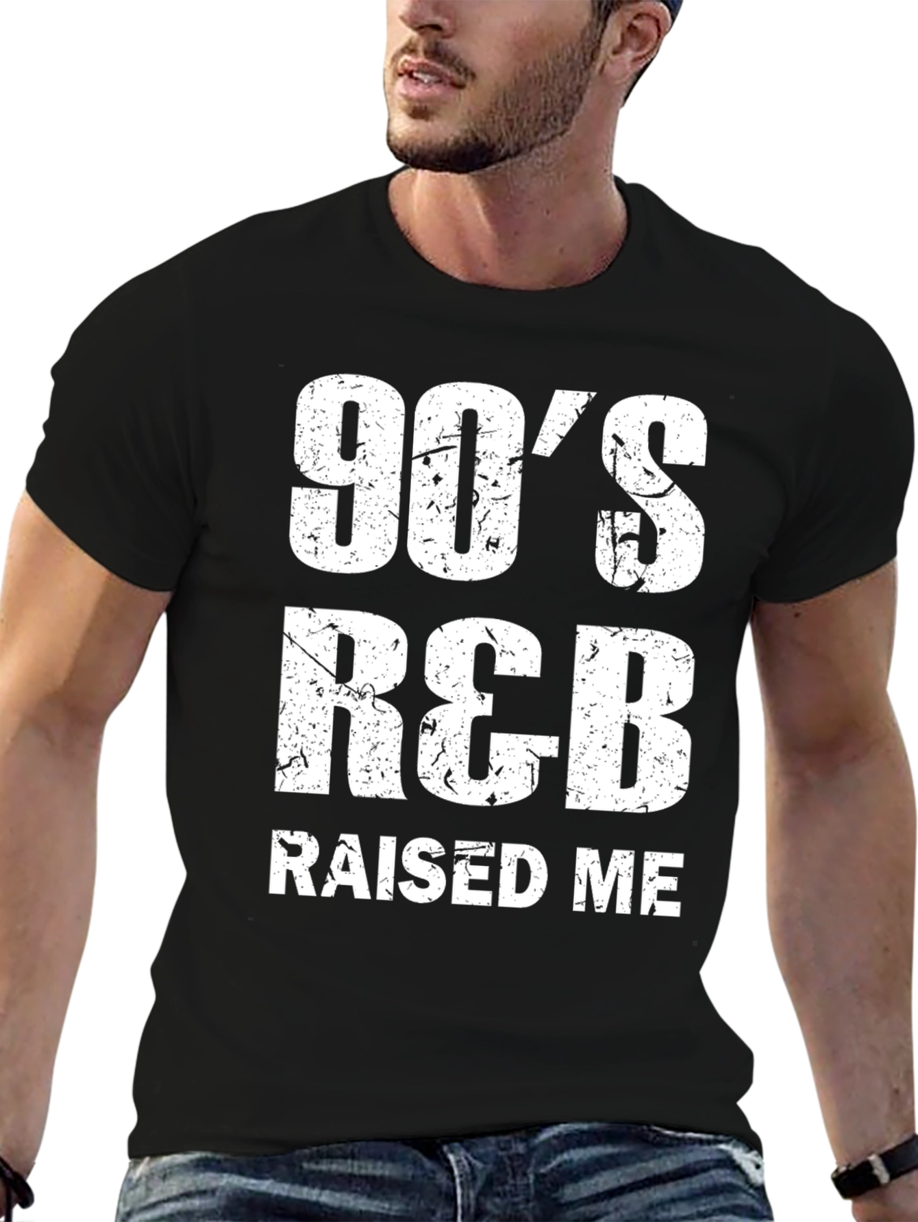 90s R&B Raised Me Graphic Tee