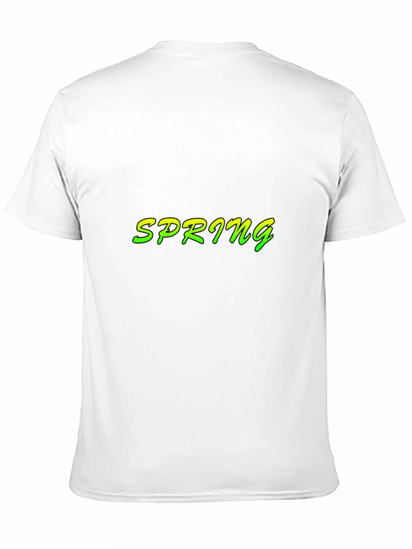 Spring T-Shirt - Black - Short Sleeve