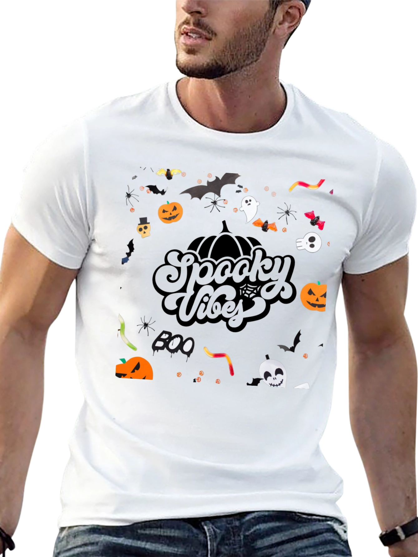 Spooky Vibes Halloween T-Shirt