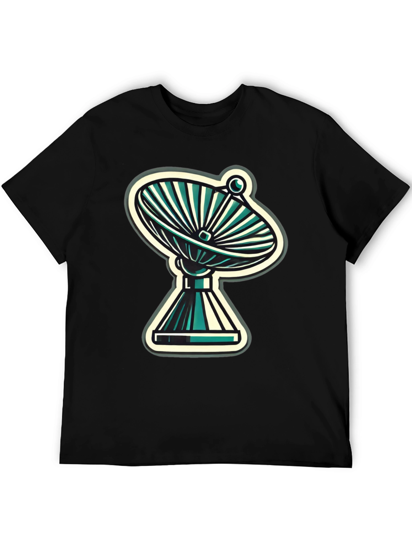 Retro Satellite Dish Graphic Tee