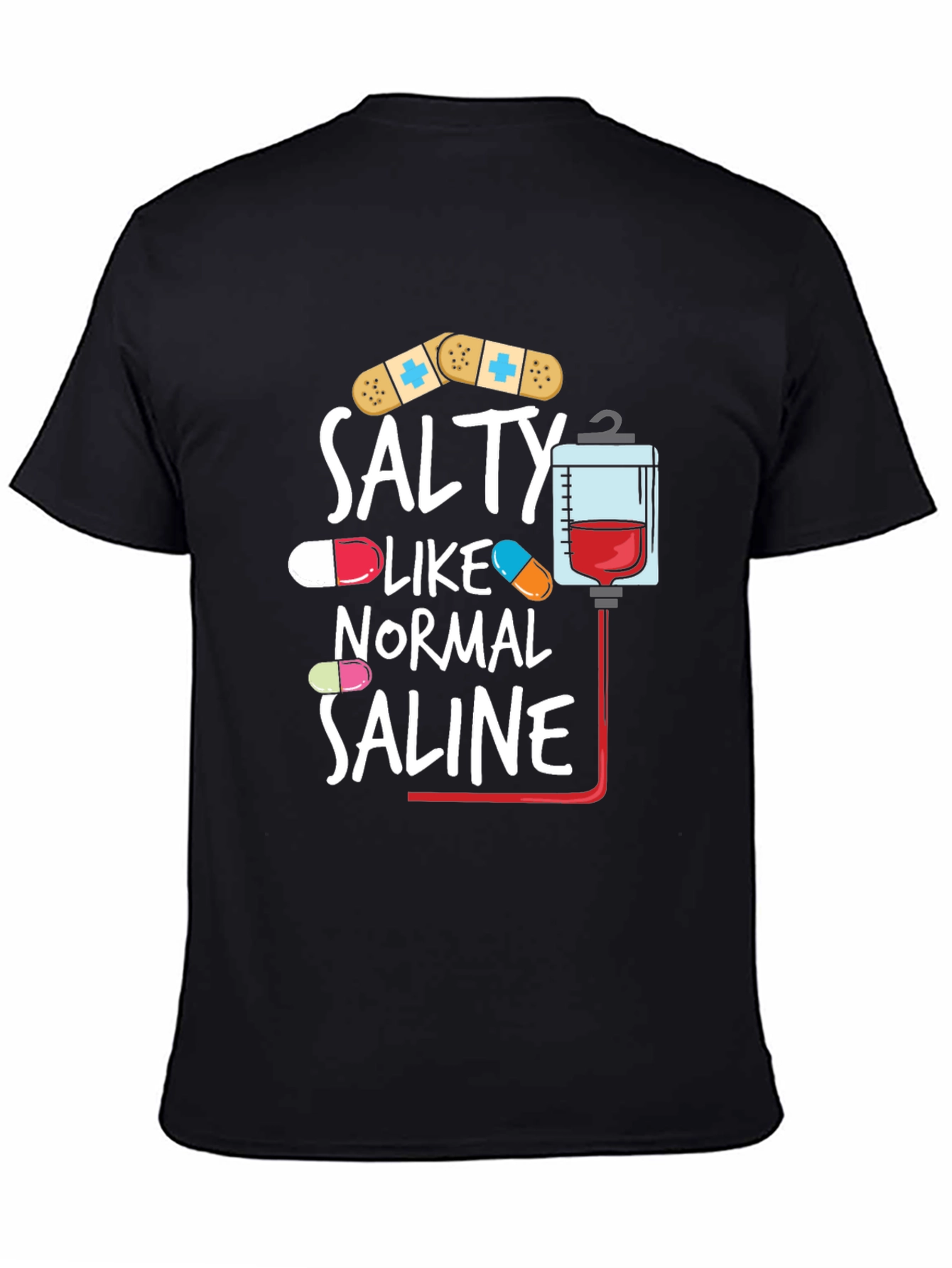 Salty Like Normal Saline Graphic Tee