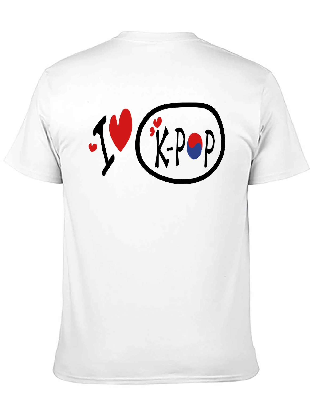 I Heart K-Pop Black T-Shirt