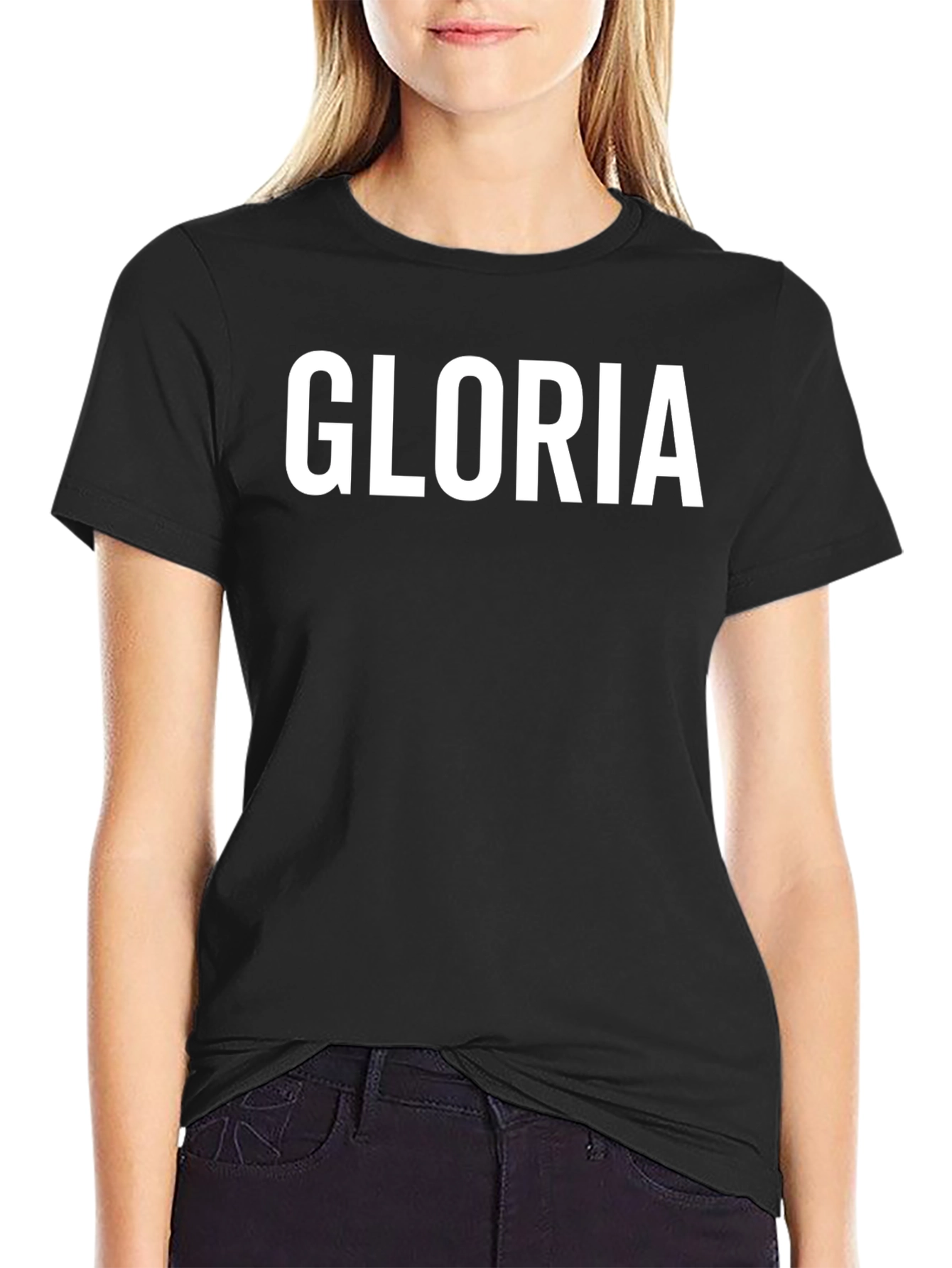 Gloria T-Shirt - Classic Black Tee