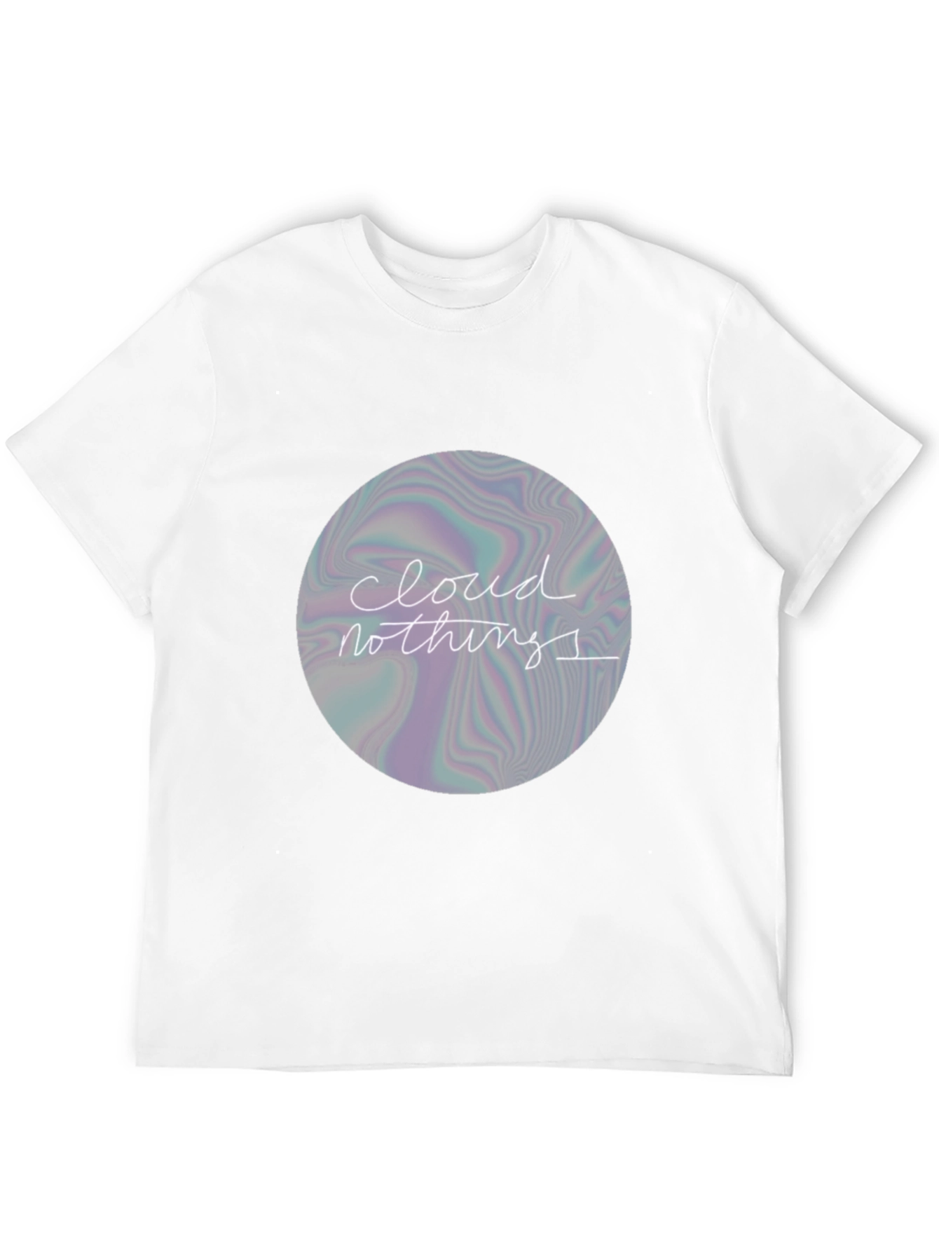 Cloud Nothings Graphic Print Black T-Shirt