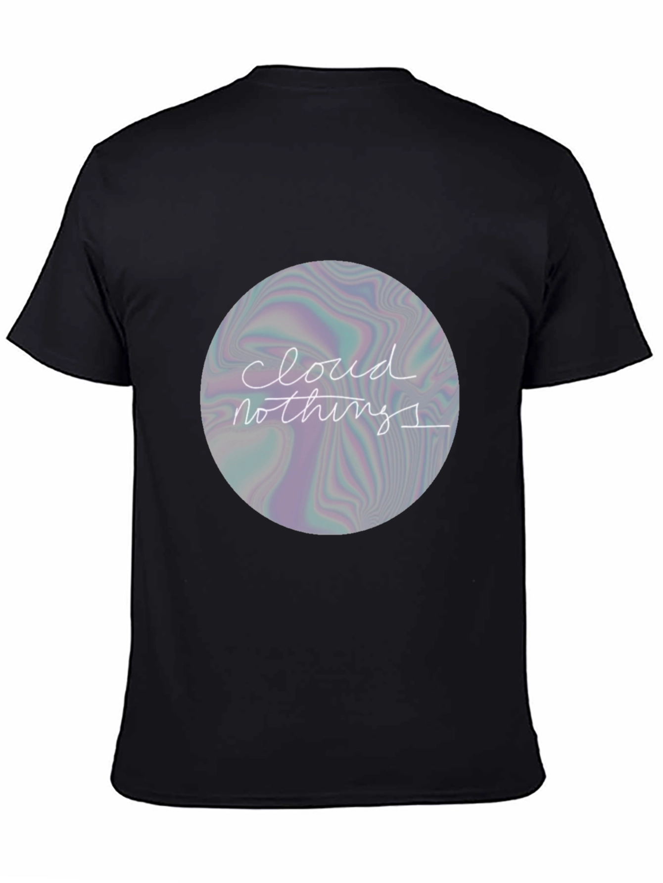 Cloud Nothings Graphic Print Black T-Shirt