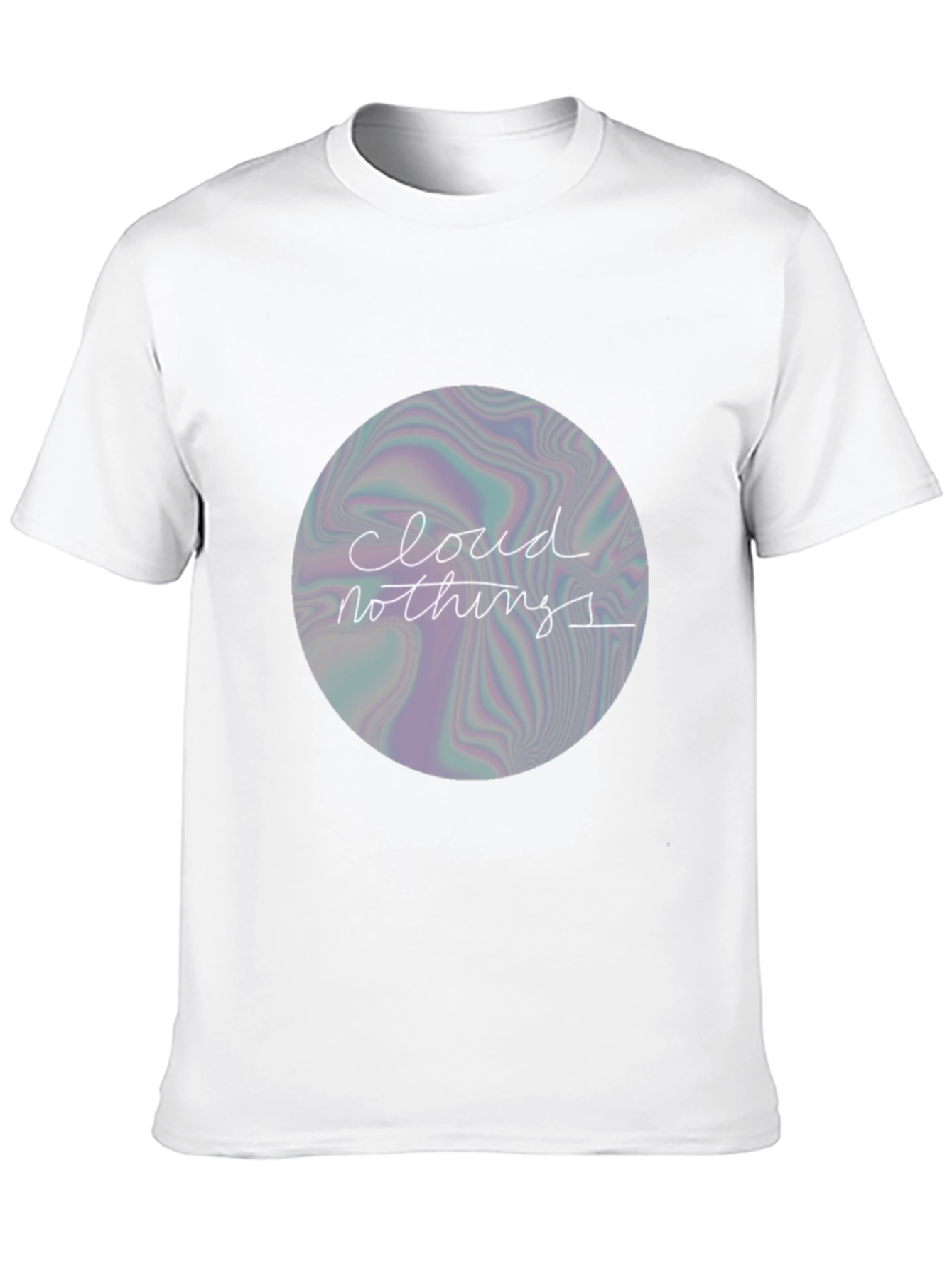 Cloud Nothings Graphic Print Black T-Shirt