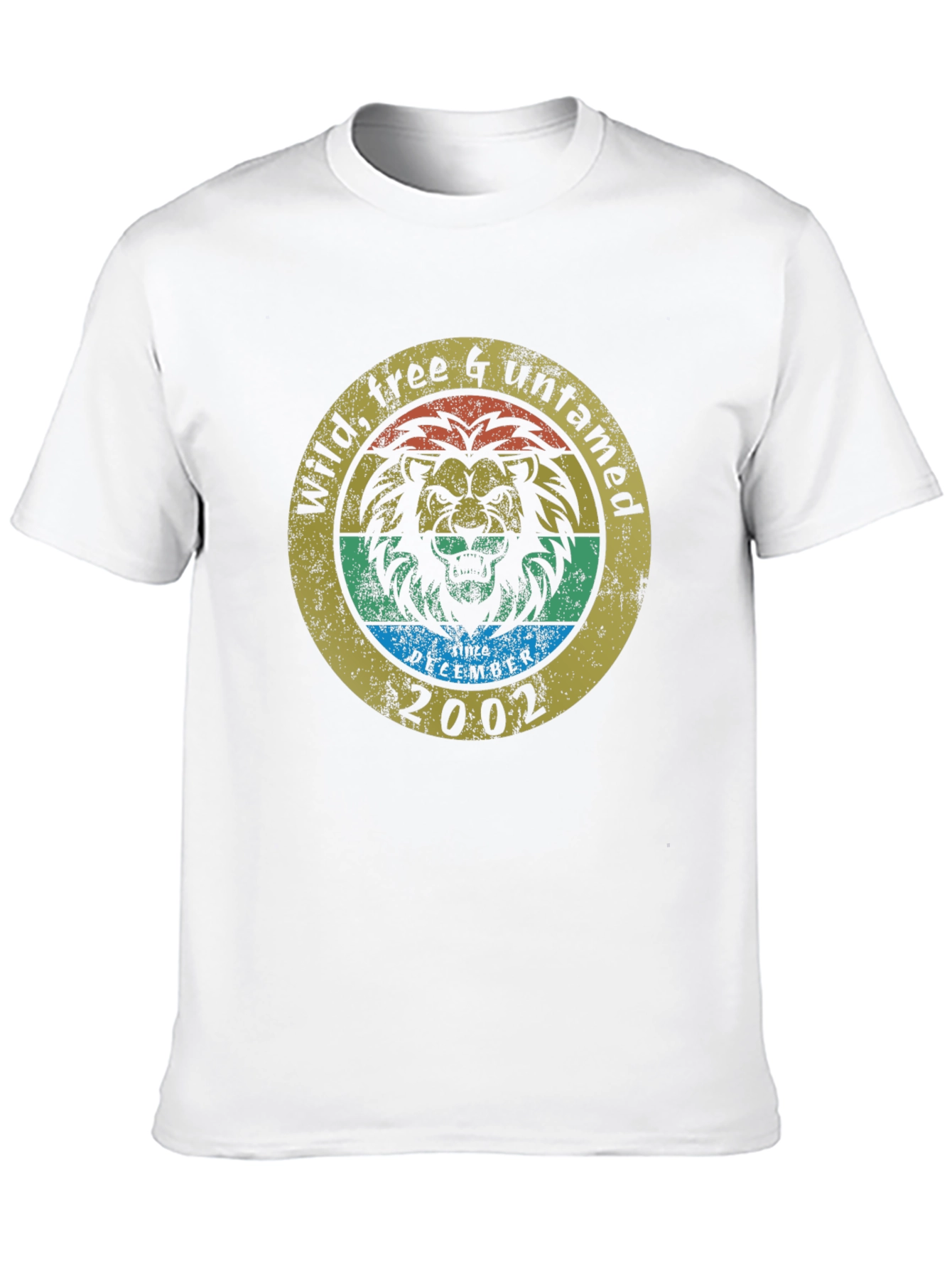 Wild Free & Untamed Lion T-Shirt - December 2002