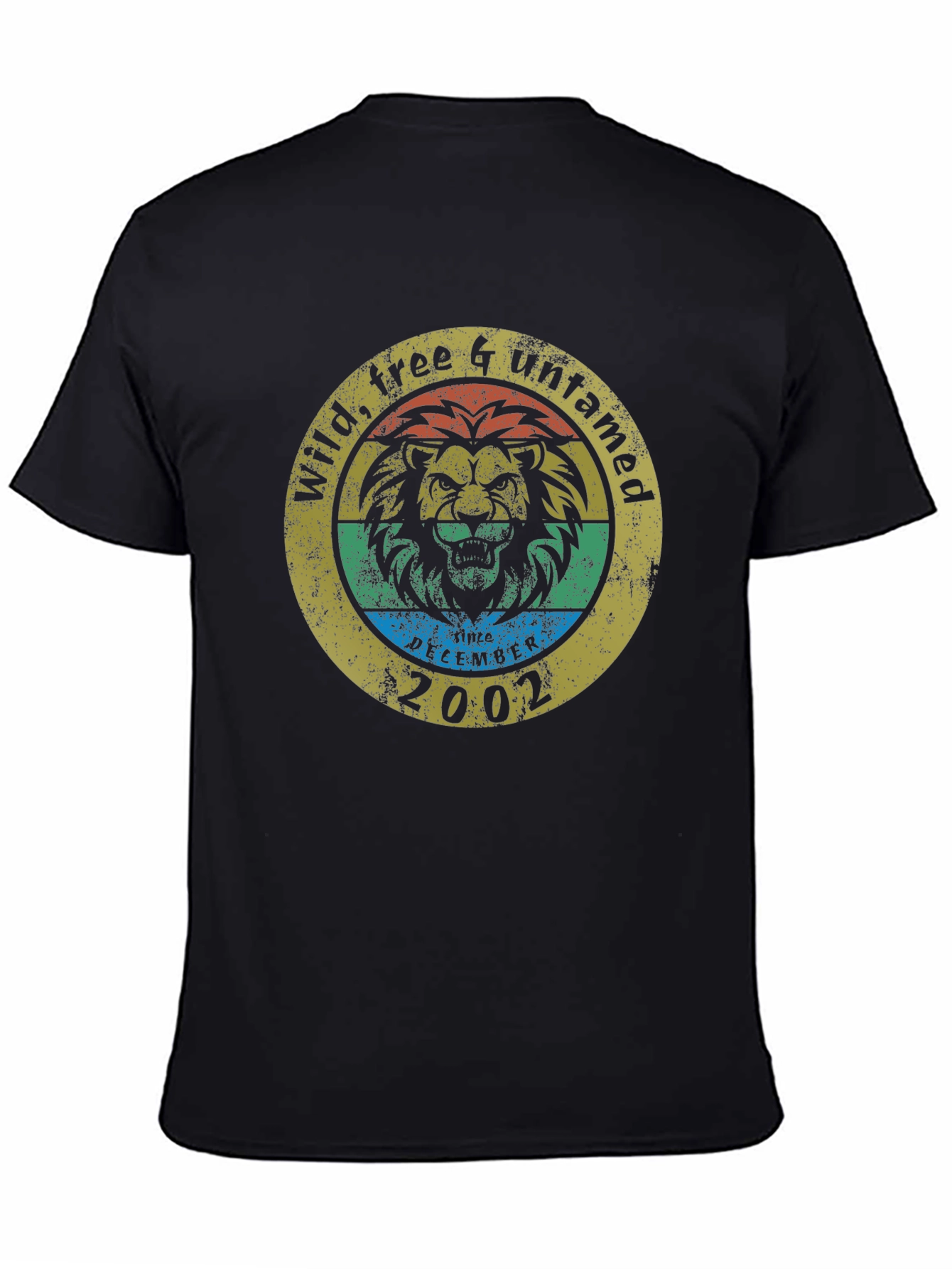 Wild Free & Untamed Lion T-Shirt - December 2002