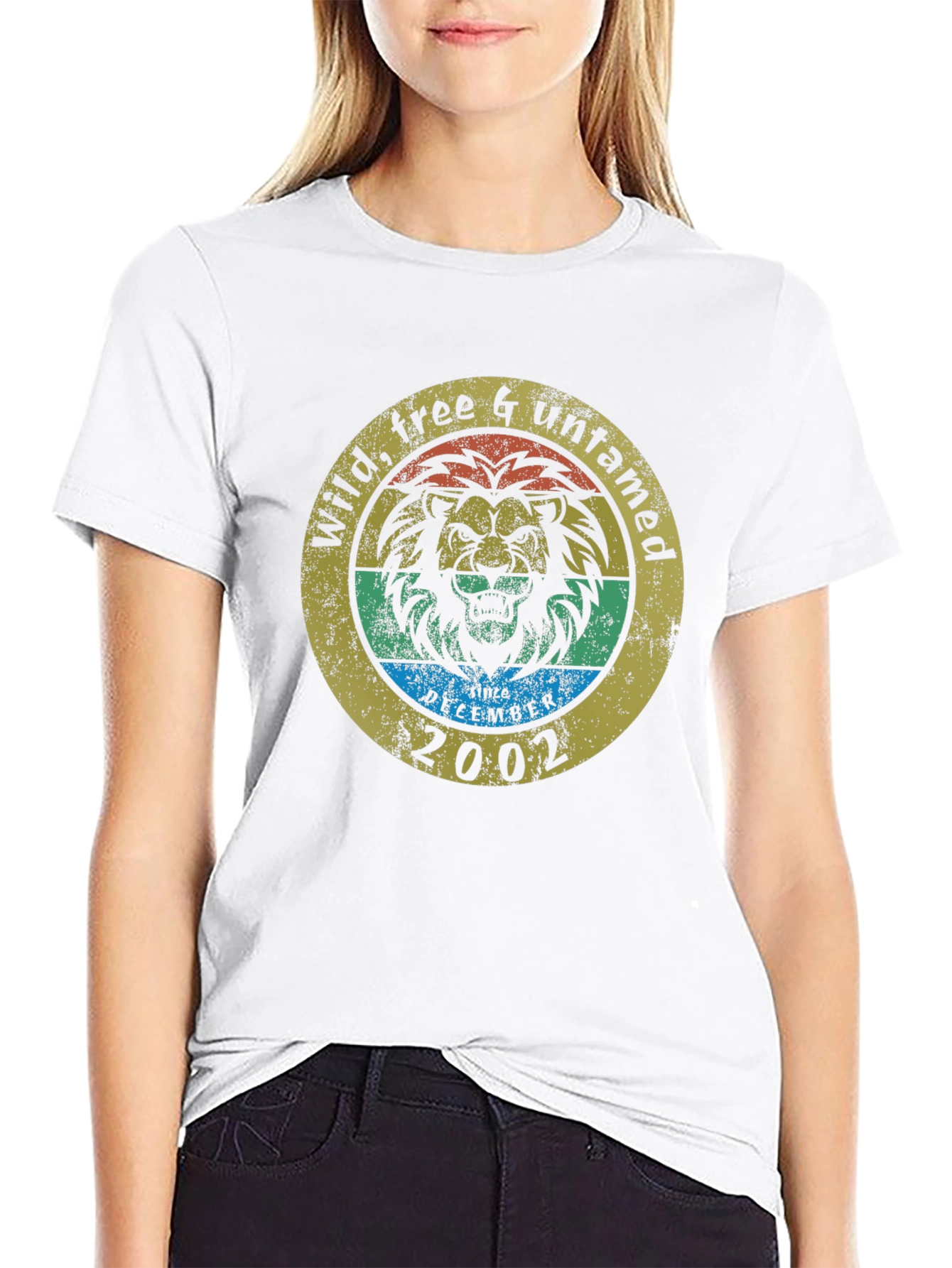 Wild Free & Untamed Lion T-Shirt - December 2002