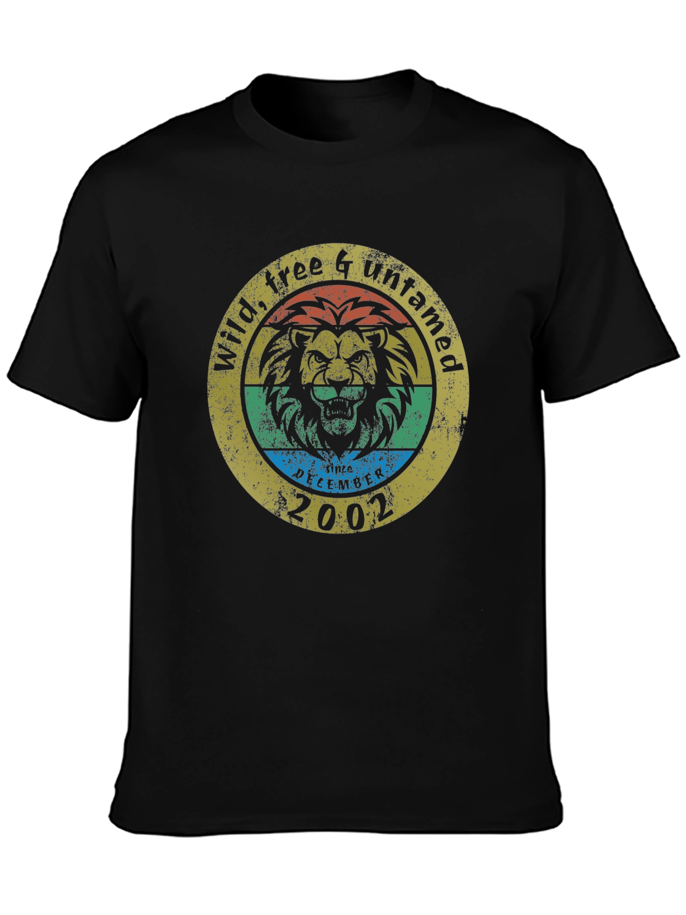 Wild Free & Untamed Lion T-Shirt - December 2002