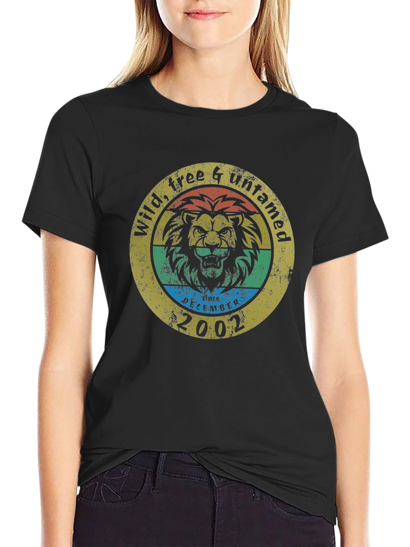 Wild Free & Untamed Lion T-Shirt - December 2002