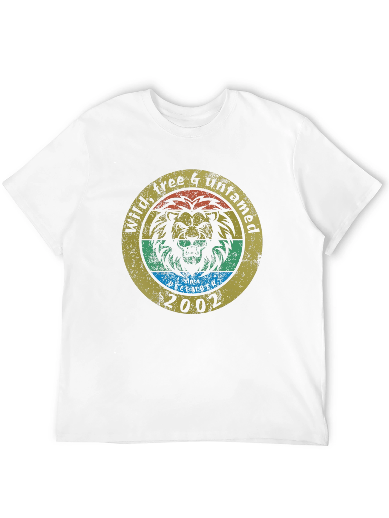Wild Free & Untamed Lion T-Shirt - December 2002