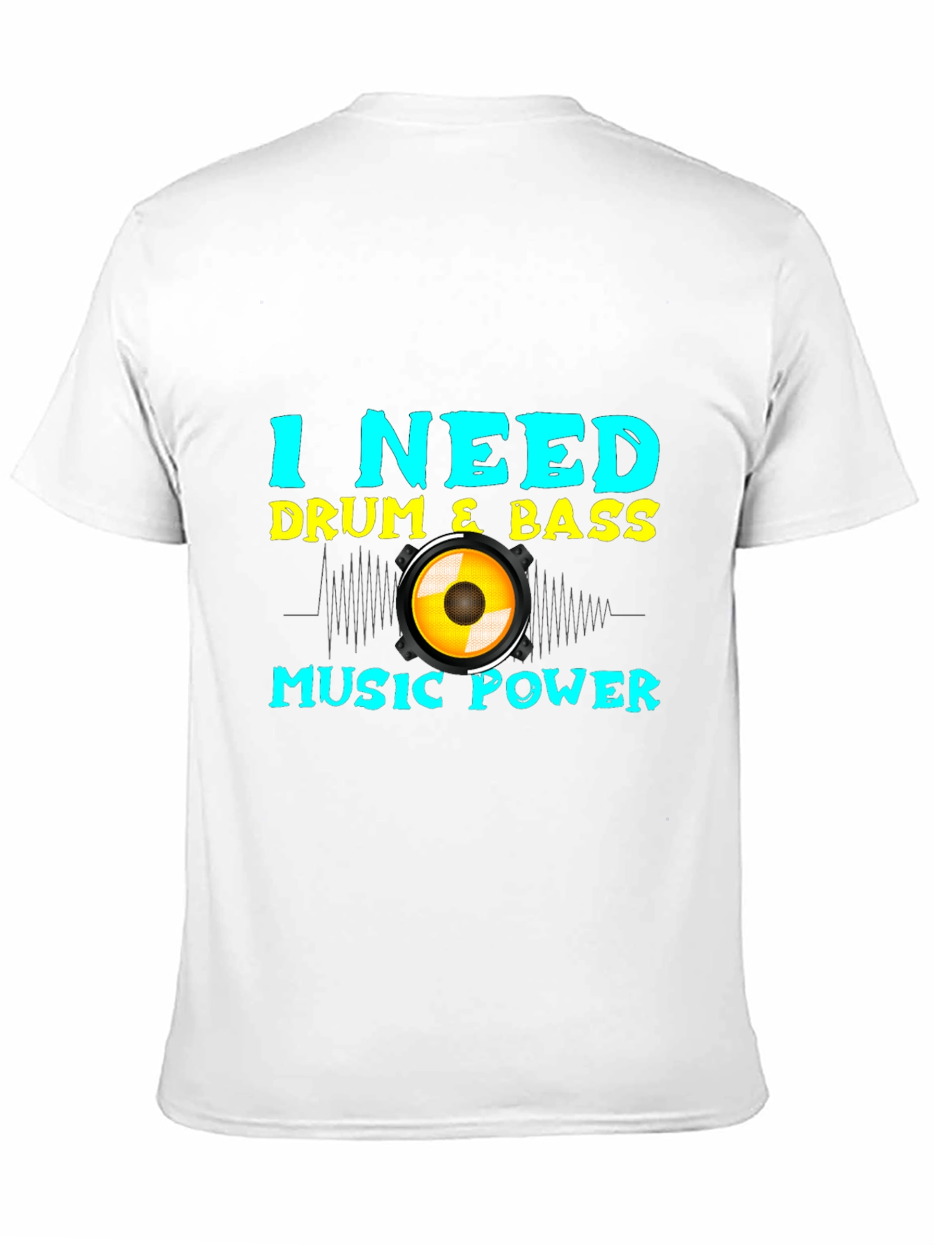 Drum & Bass Music Power T-Shirt