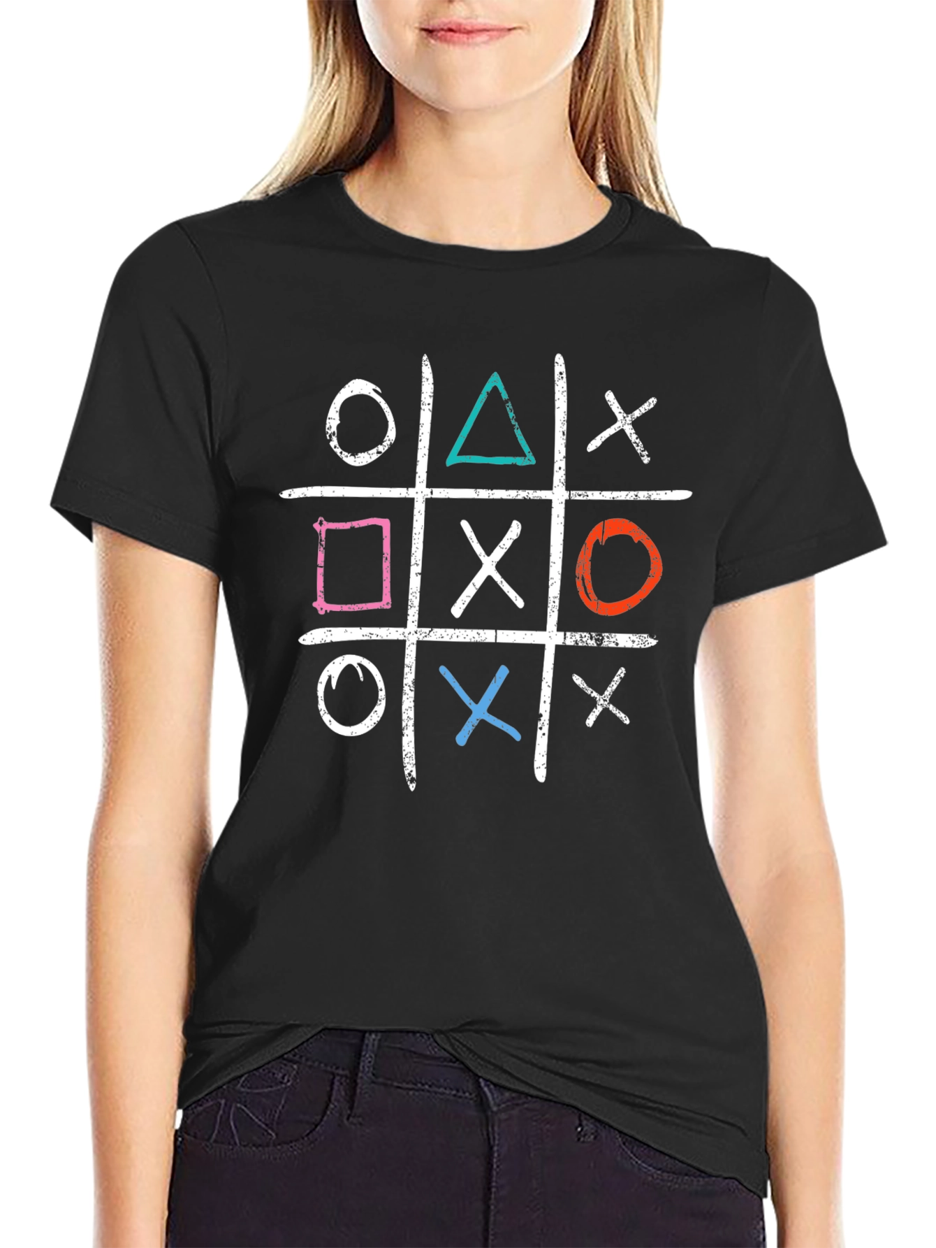 Tic-Tac-Toe Graphic Tee - Gamer Style