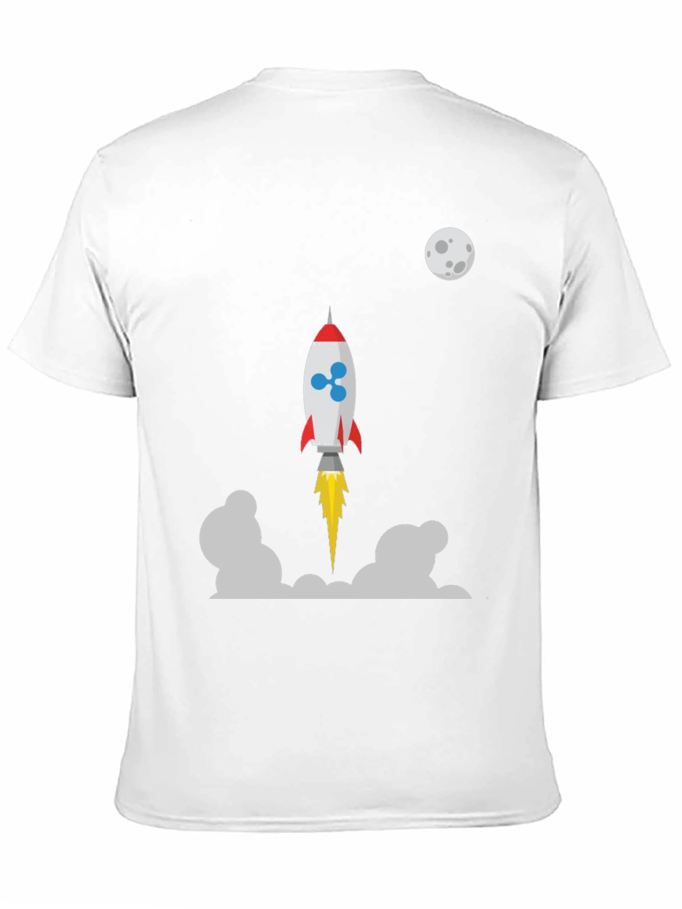 Ripple Rocket to the Moon T-Shirt - Crypto Tee
