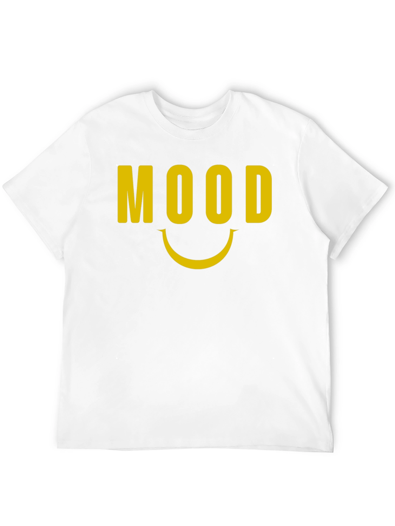 Mood Graphic Tee - Black Cotton Blend Comfort