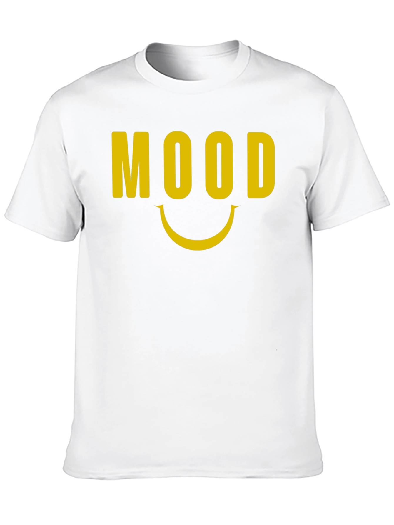 Mood Graphic Tee - Black Cotton Blend Comfort