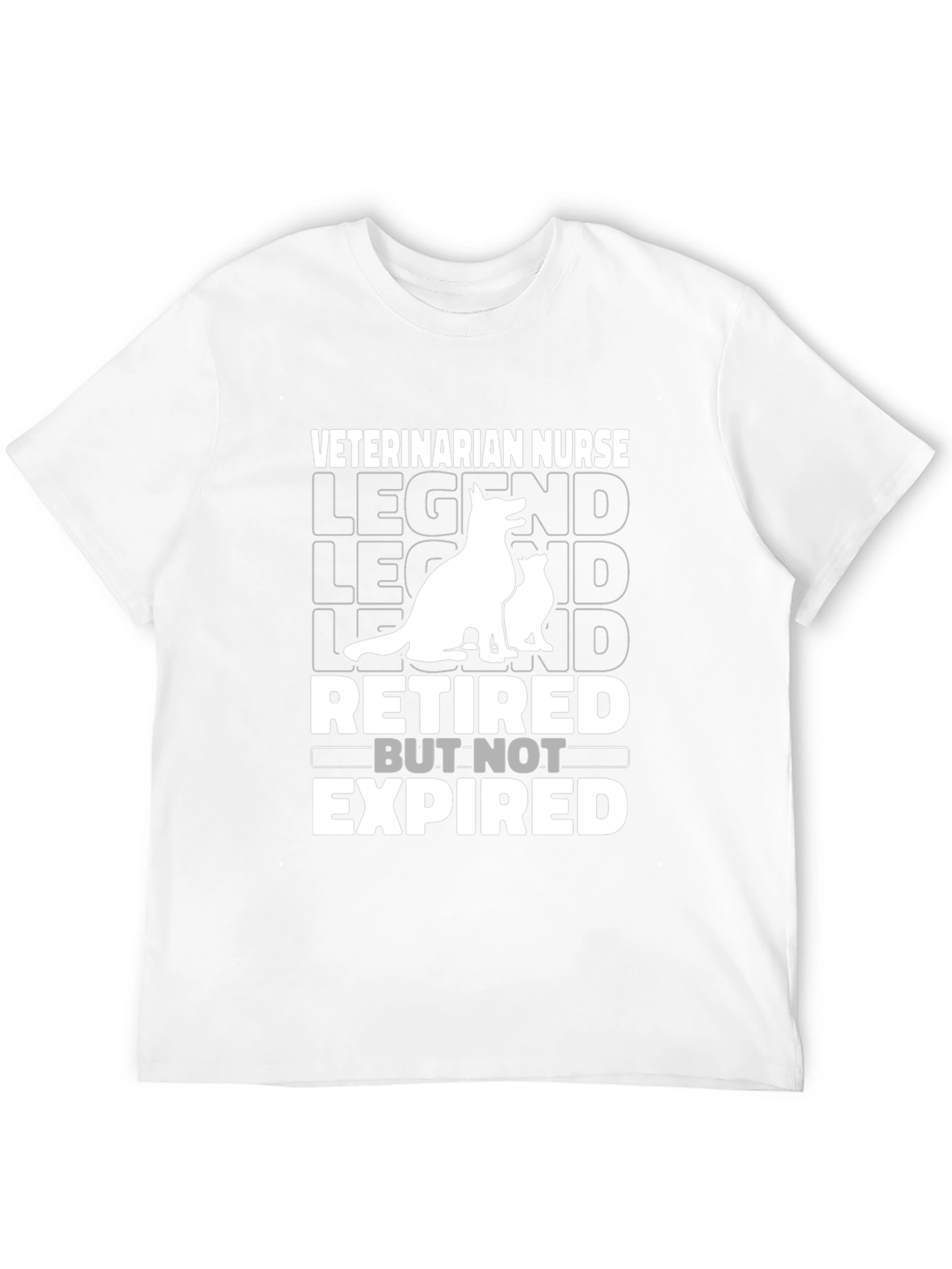 Veterinarian Nurse Retired T-Shirt