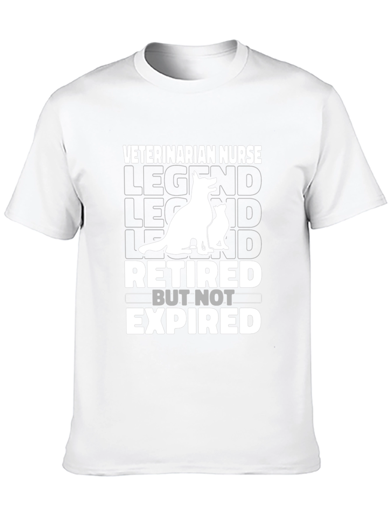 Veterinarian Nurse Retired T-Shirt