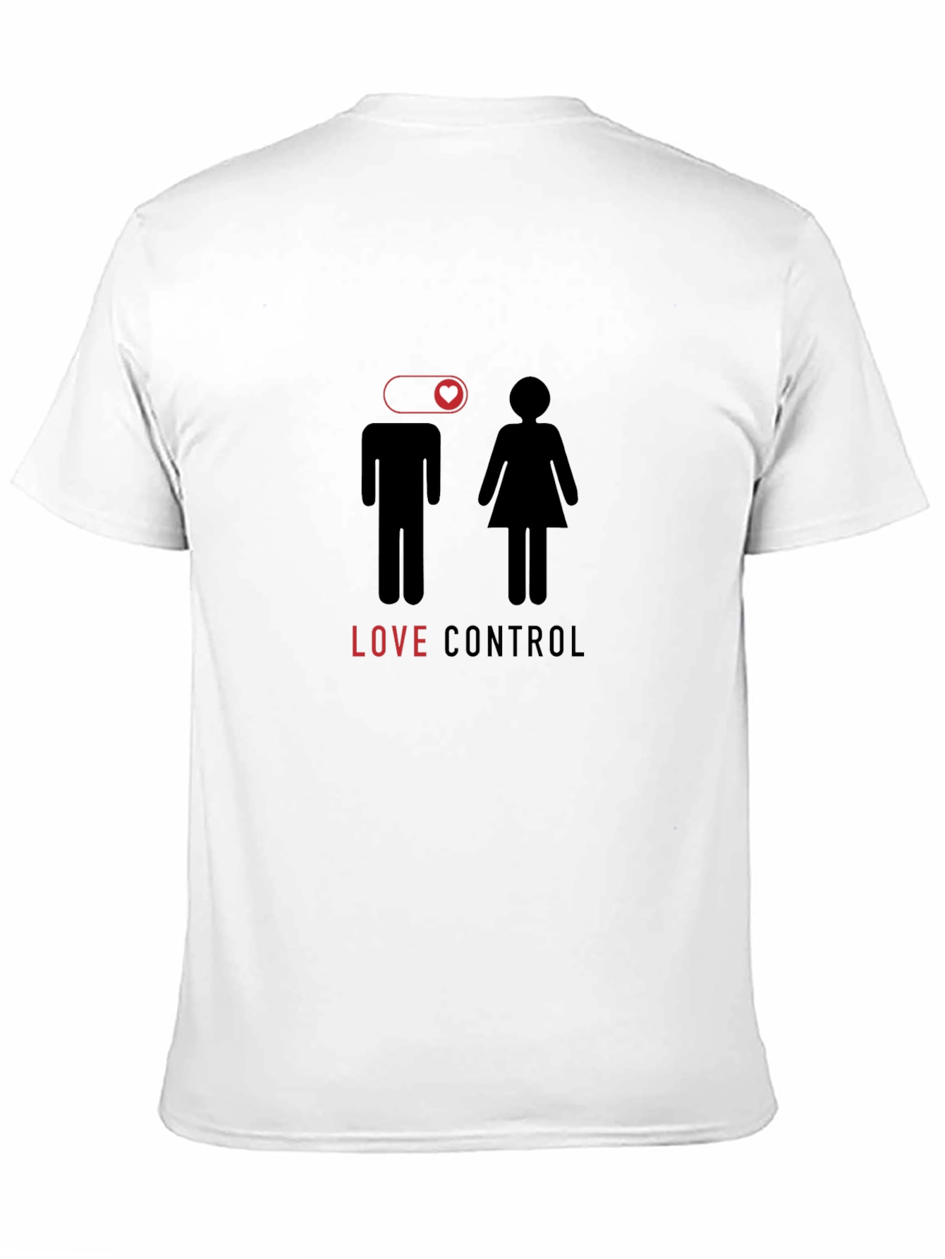 Love Control Graphic Tee - Black Unisex T-Shirt
