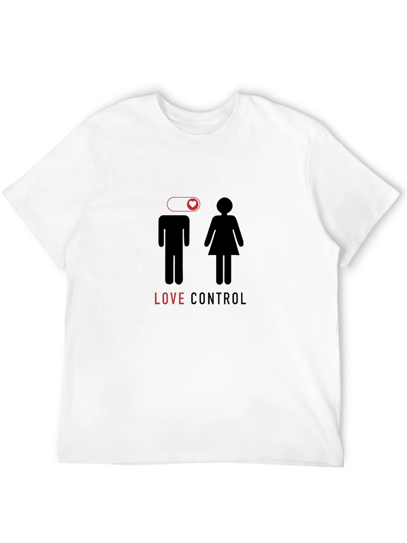 Love Control Graphic Tee - Black Unisex T-Shirt