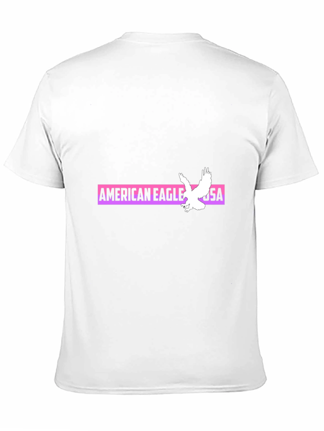 American Eagle USA Graphic Black T-Shirt