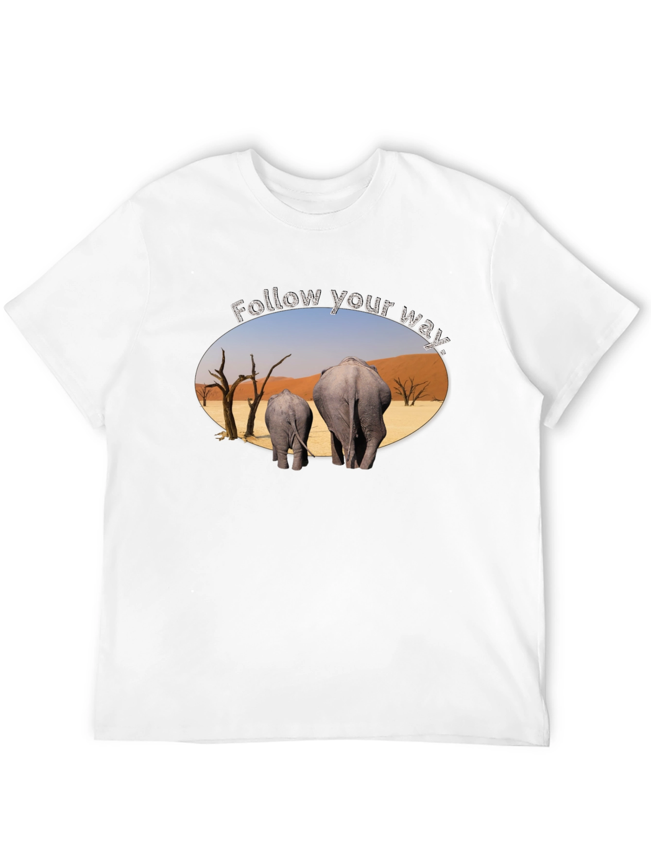 Follow Your Way Elephant T-Shirt