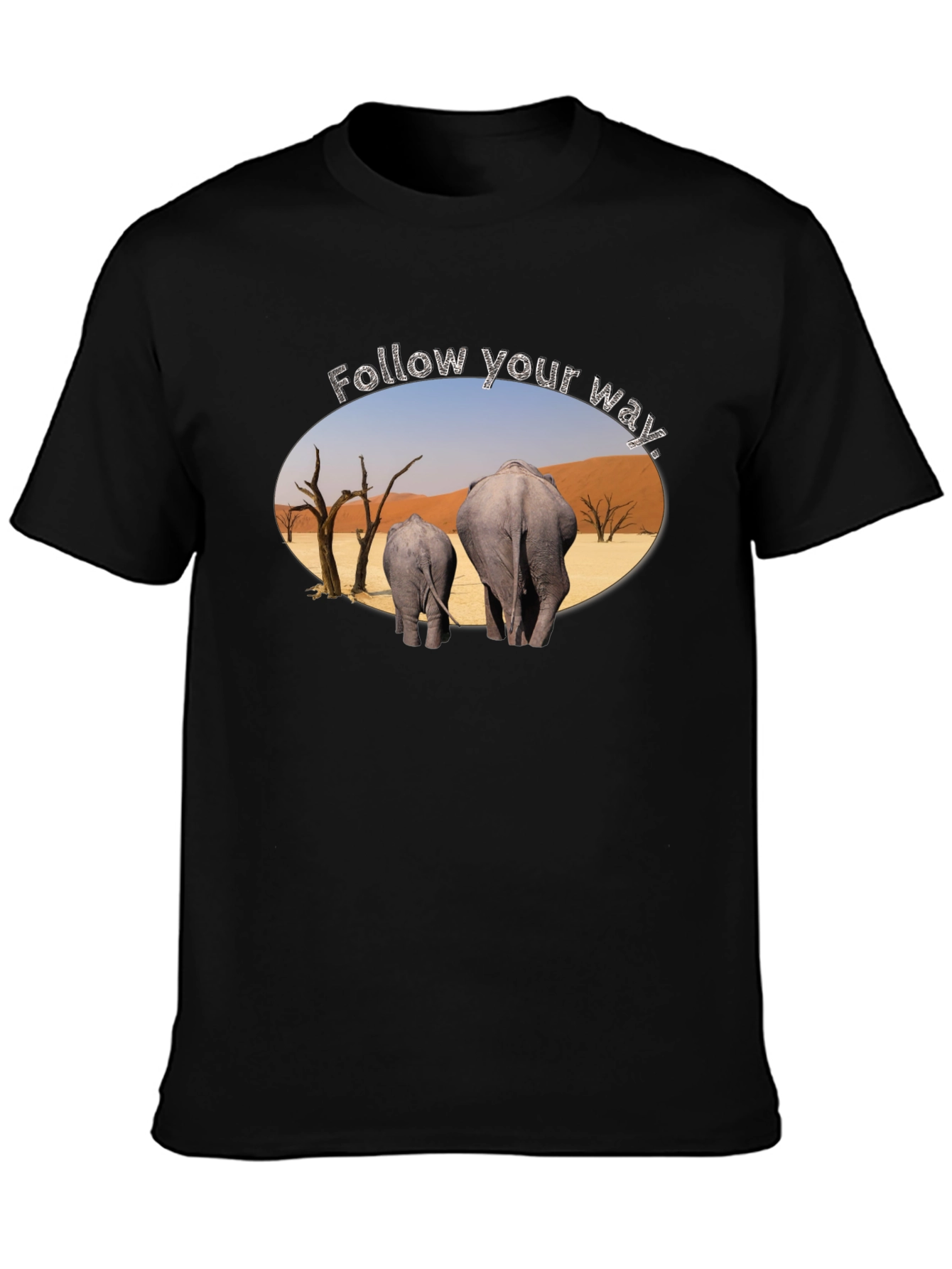 Follow Your Way Elephant T-Shirt