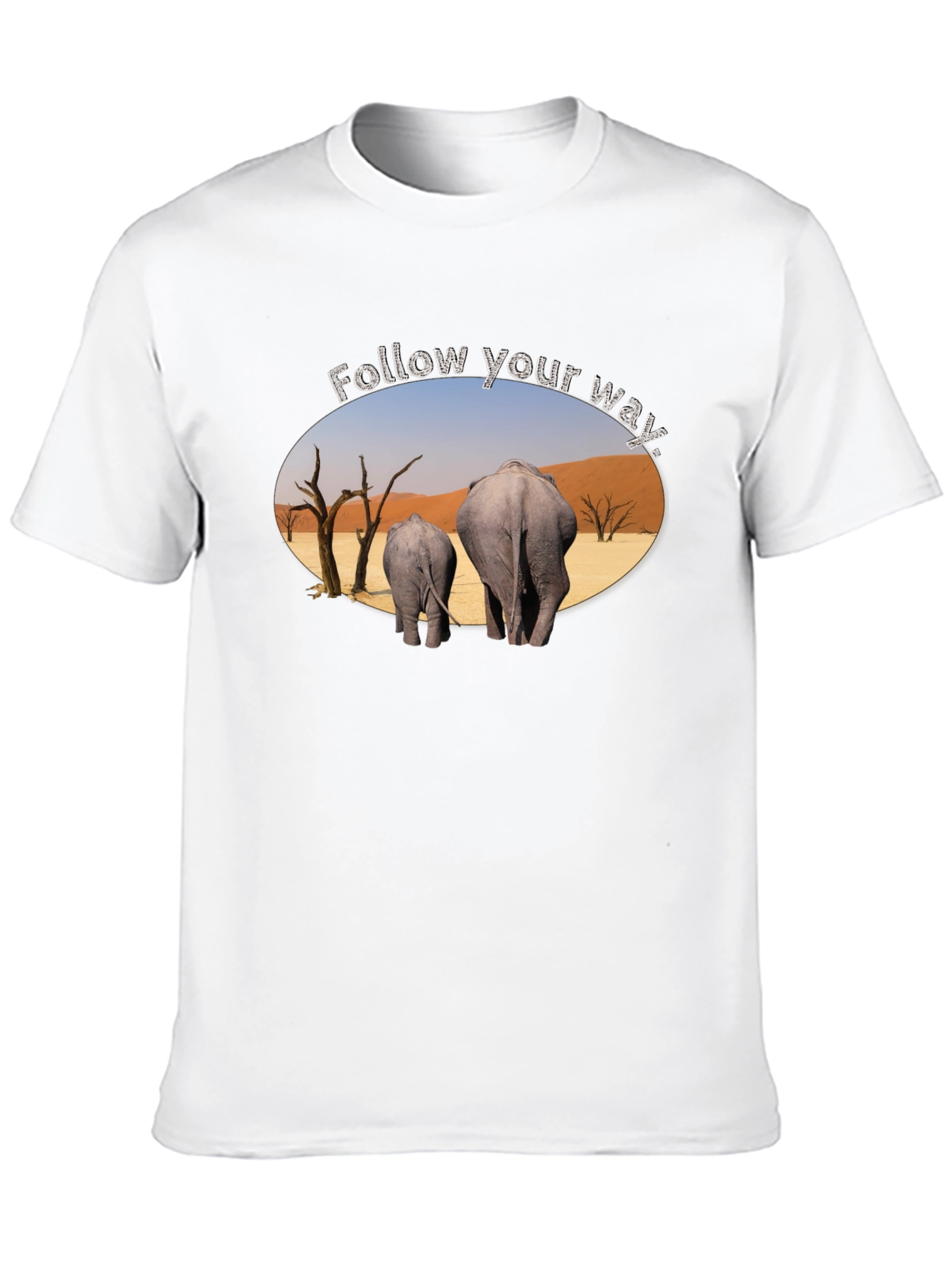 Follow Your Way Elephant T-Shirt