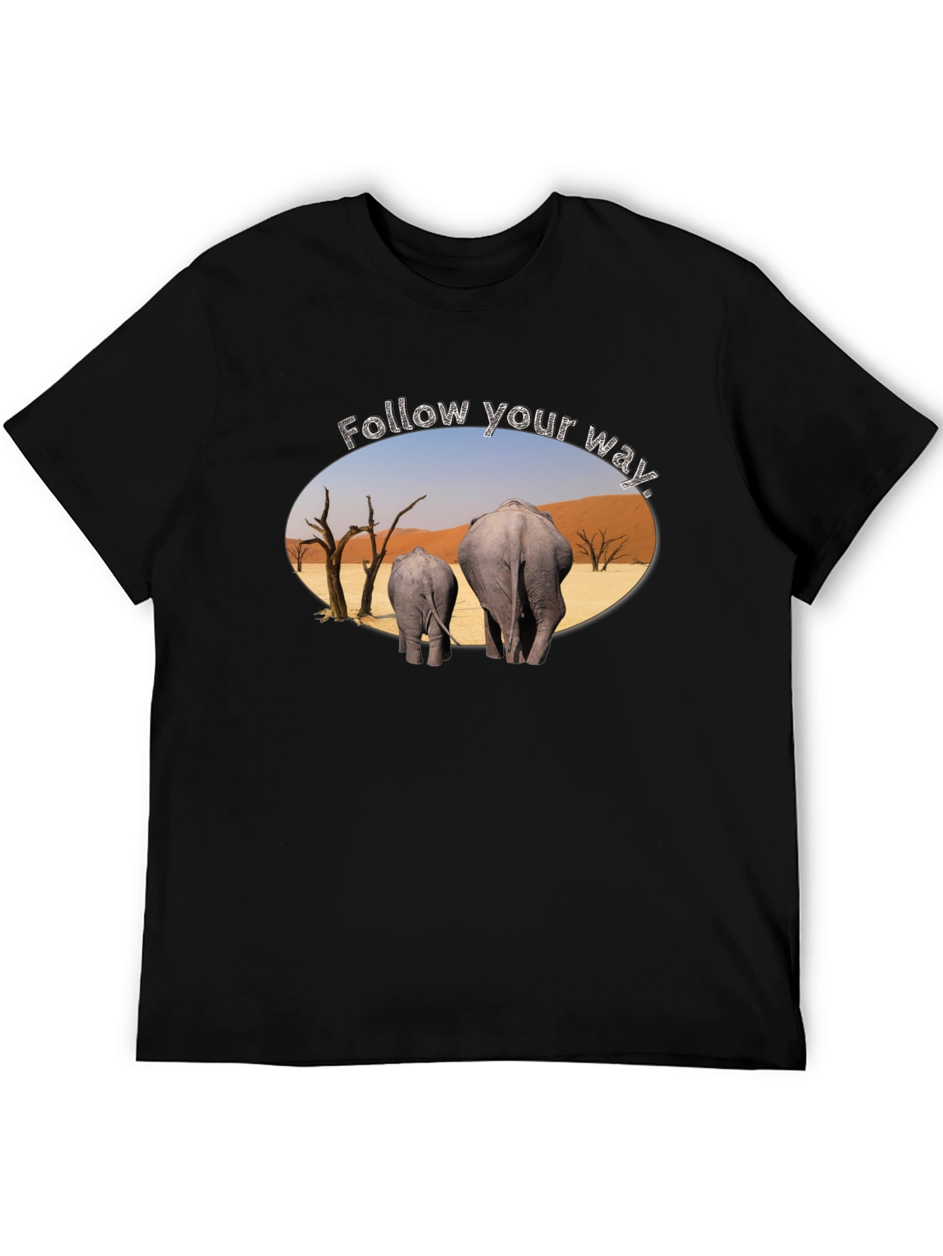 Follow Your Way Elephant T-Shirt