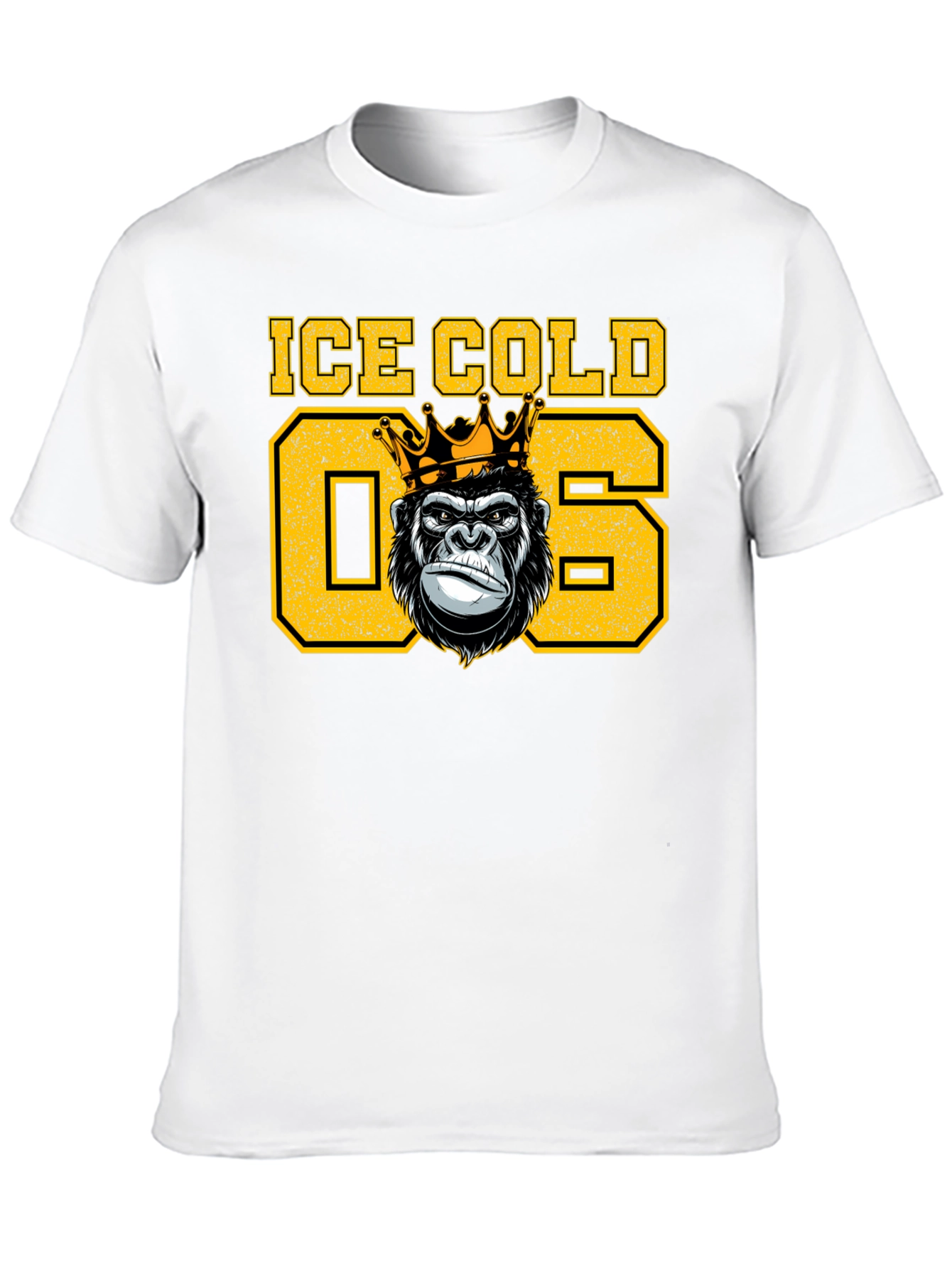 Ice Cold 06 Gorilla King Graphic T-Shirt