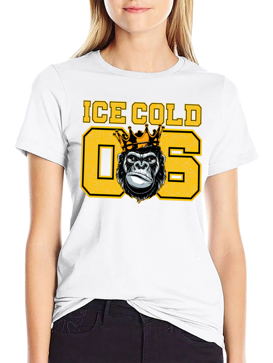 Ice Cold 06 Gorilla King Graphic T-Shirt