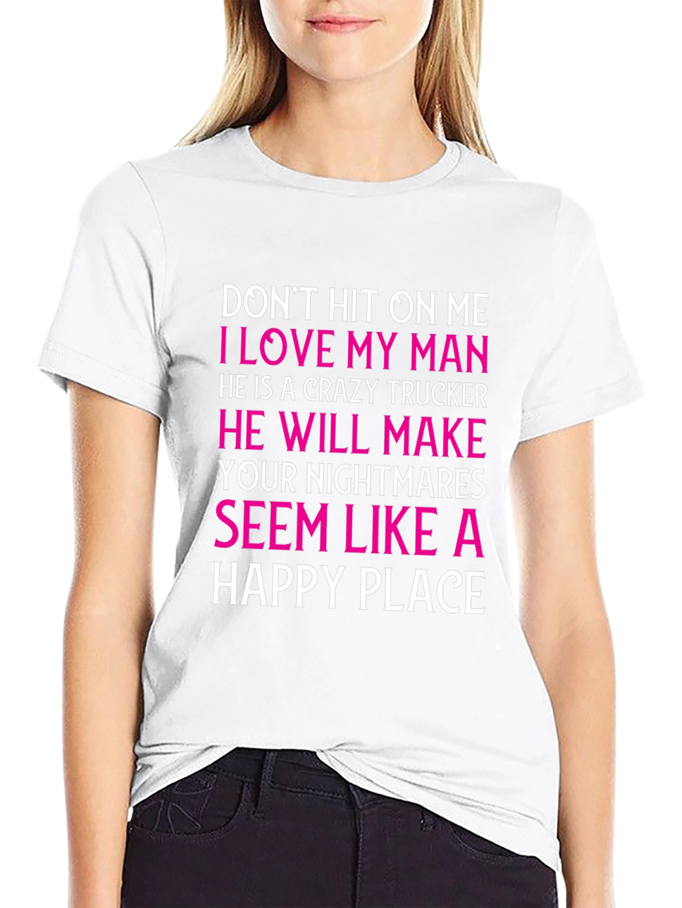 Crazy Trucker Mans Lover T-Shirt