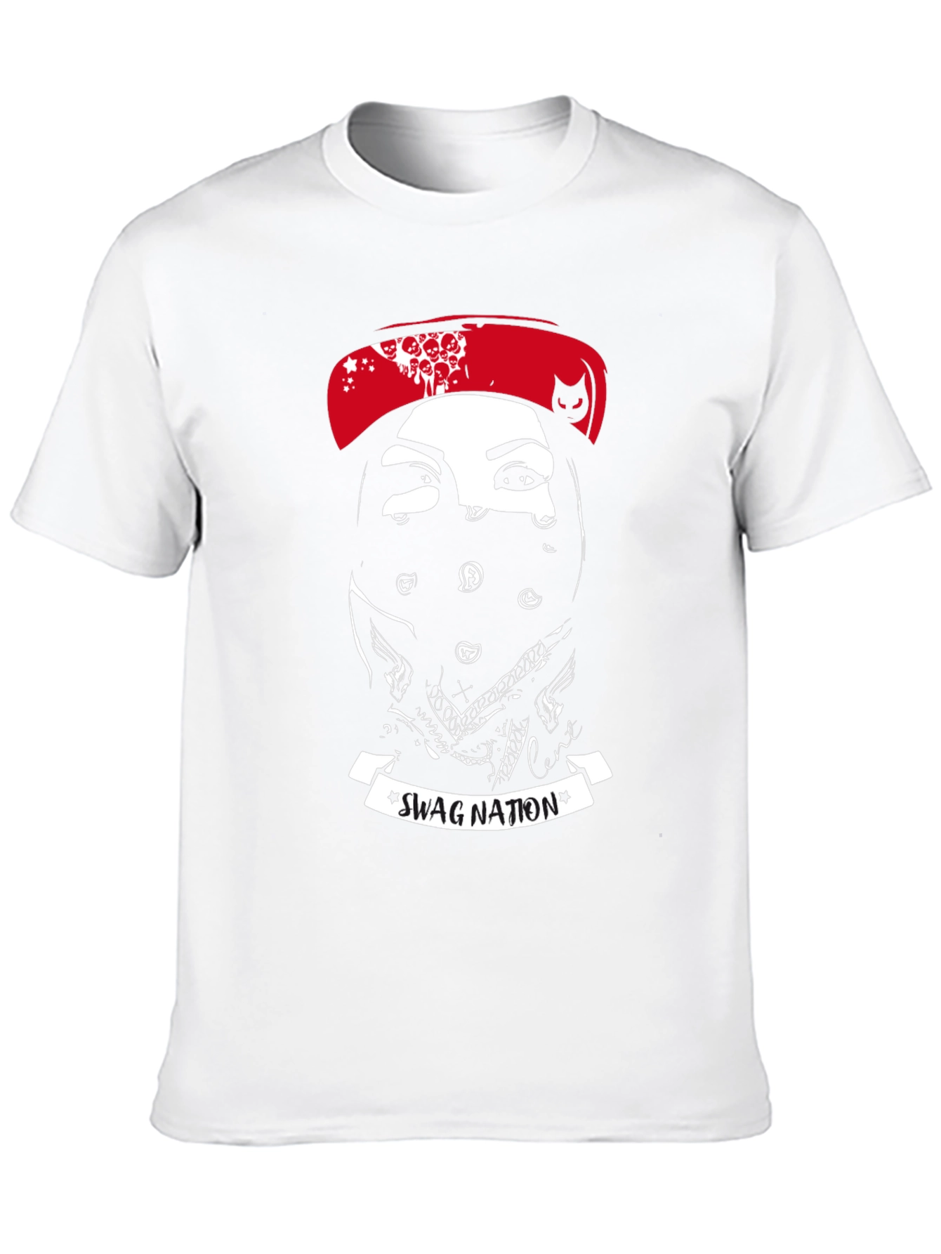 Swag Nation Graphic Tee - Mens Black T-Shirt