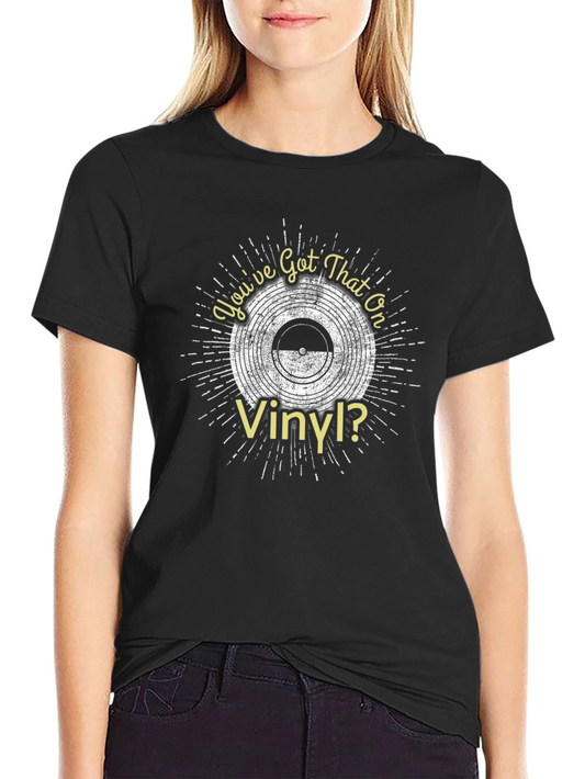 Retro Vinyl Record T-Shirt