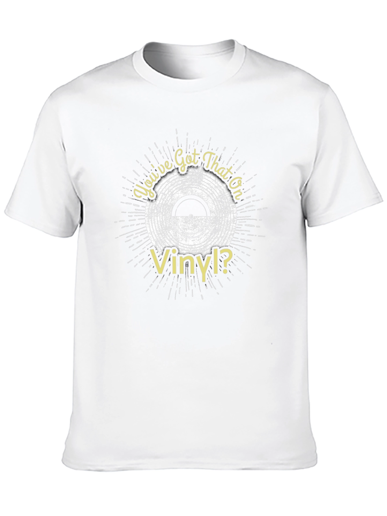 Retro Vinyl Record T-Shirt