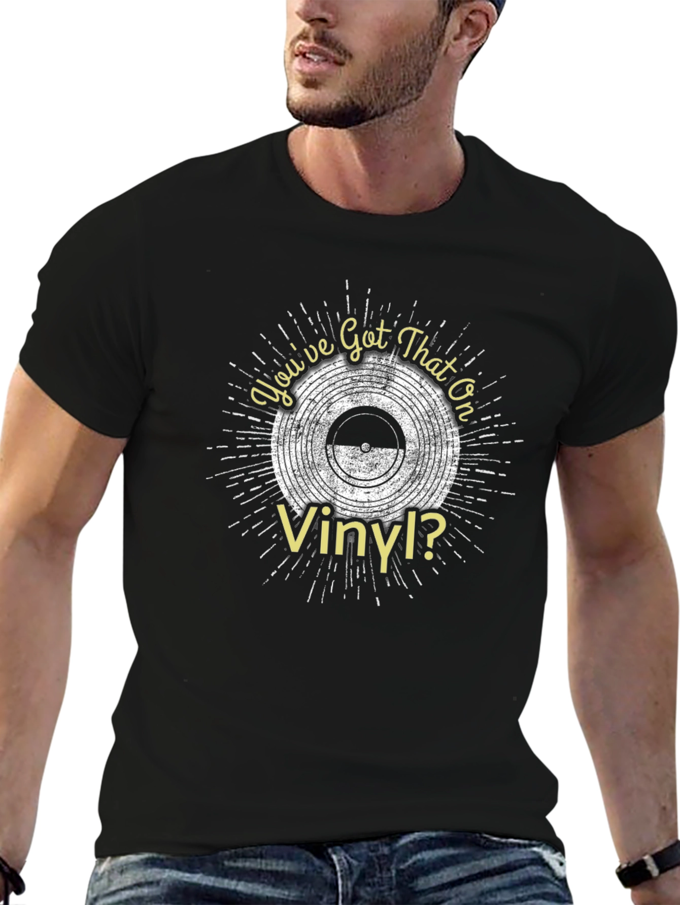 Retro Vinyl Record T-Shirt