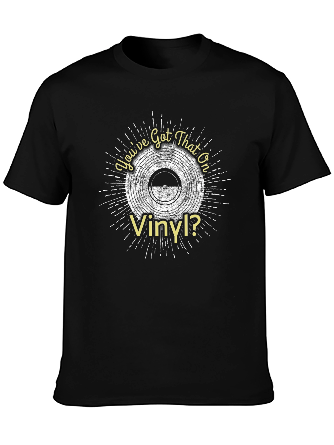 Retro Vinyl Record T-Shirt