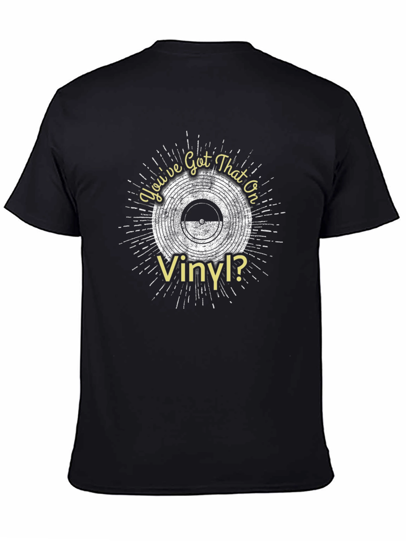 Retro Vinyl Record T-Shirt