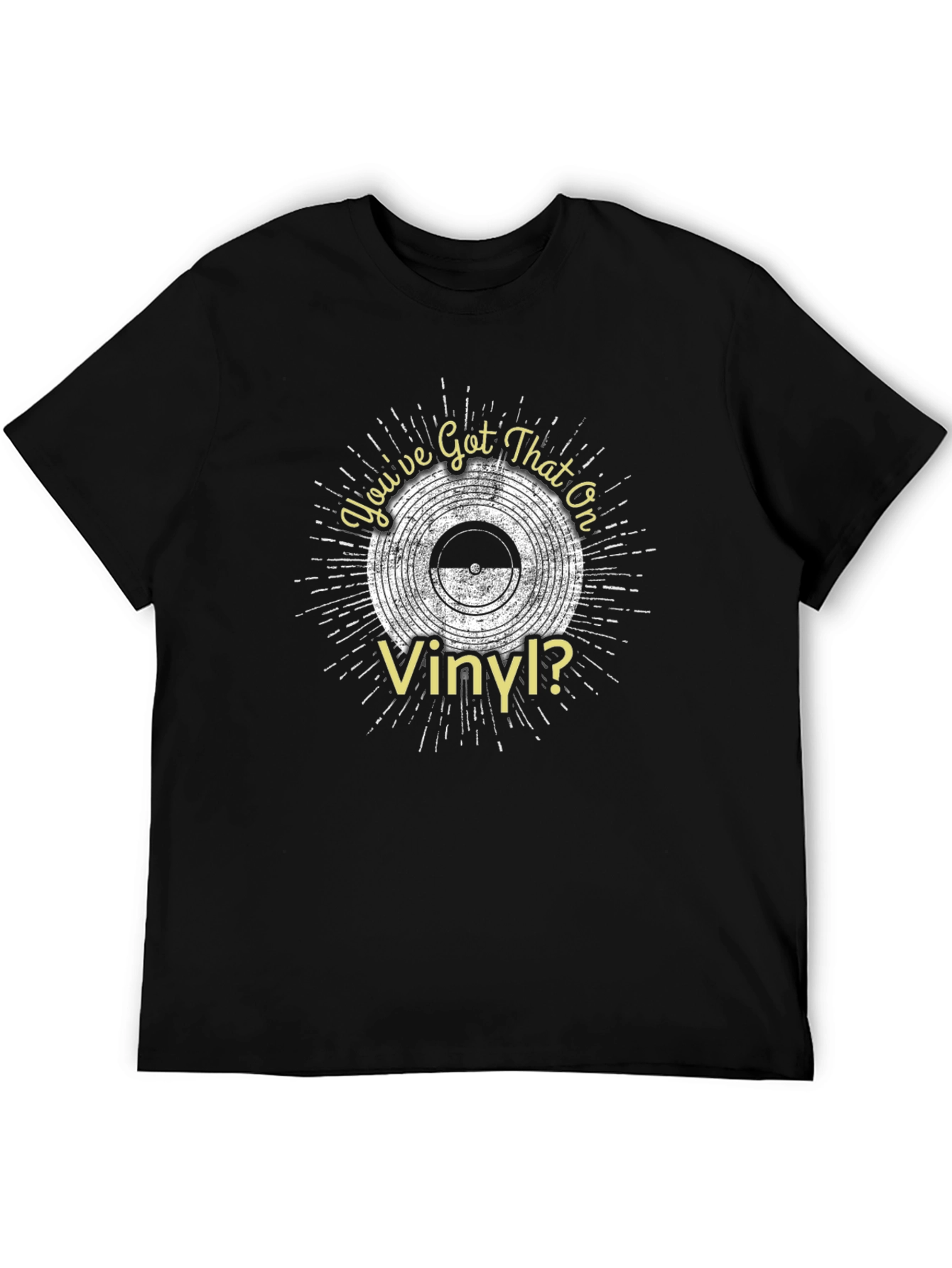 Retro Vinyl Record T-Shirt