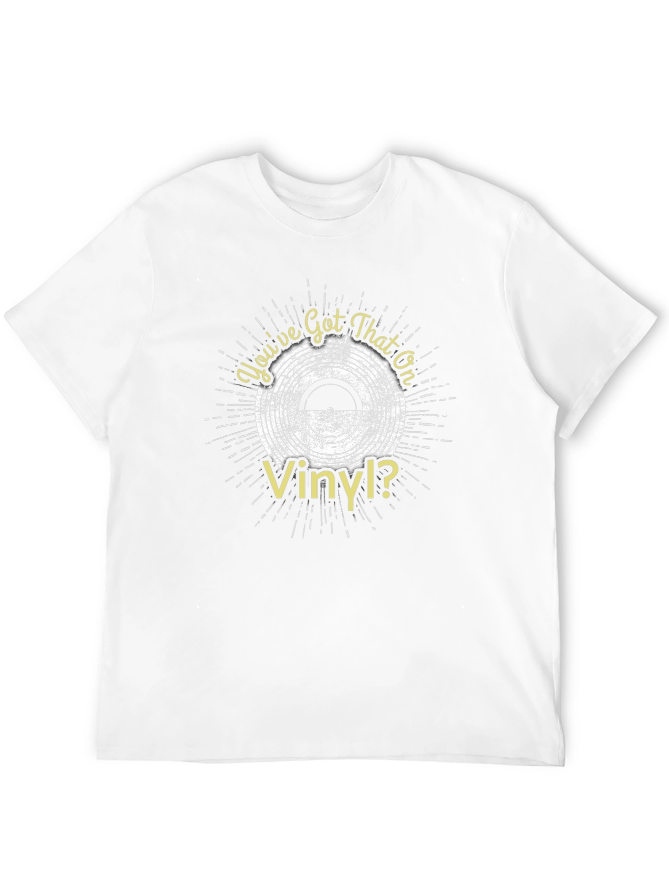 Retro Vinyl Record T-Shirt