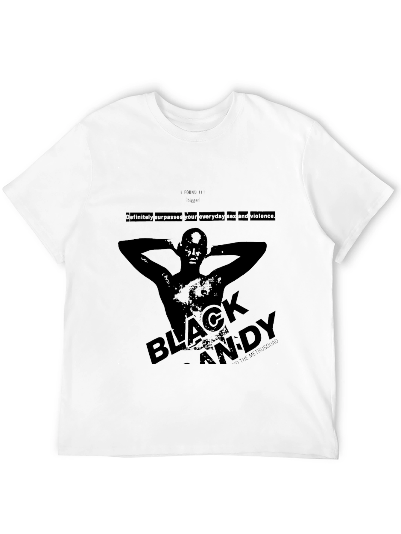 Black Andy T-Shirt: Provocative & Edgy Design